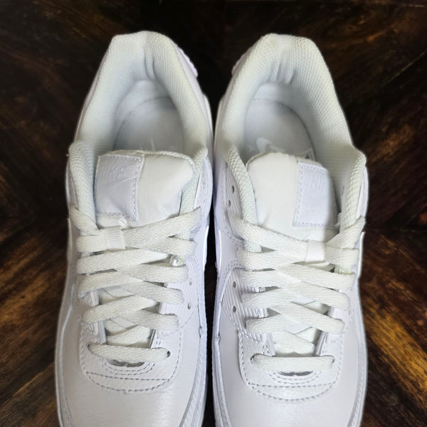 Nike Air Max 90 Triple White LTR maat 42