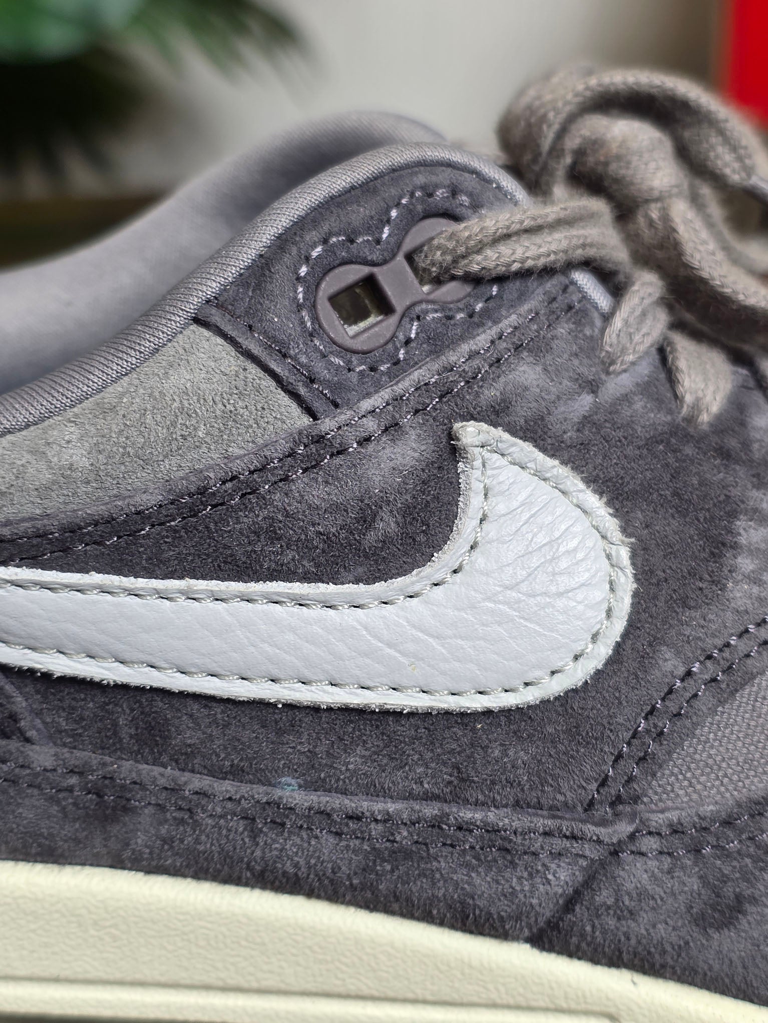 Nike Air Max 1 PRM Crepe Soft Grey maat 40