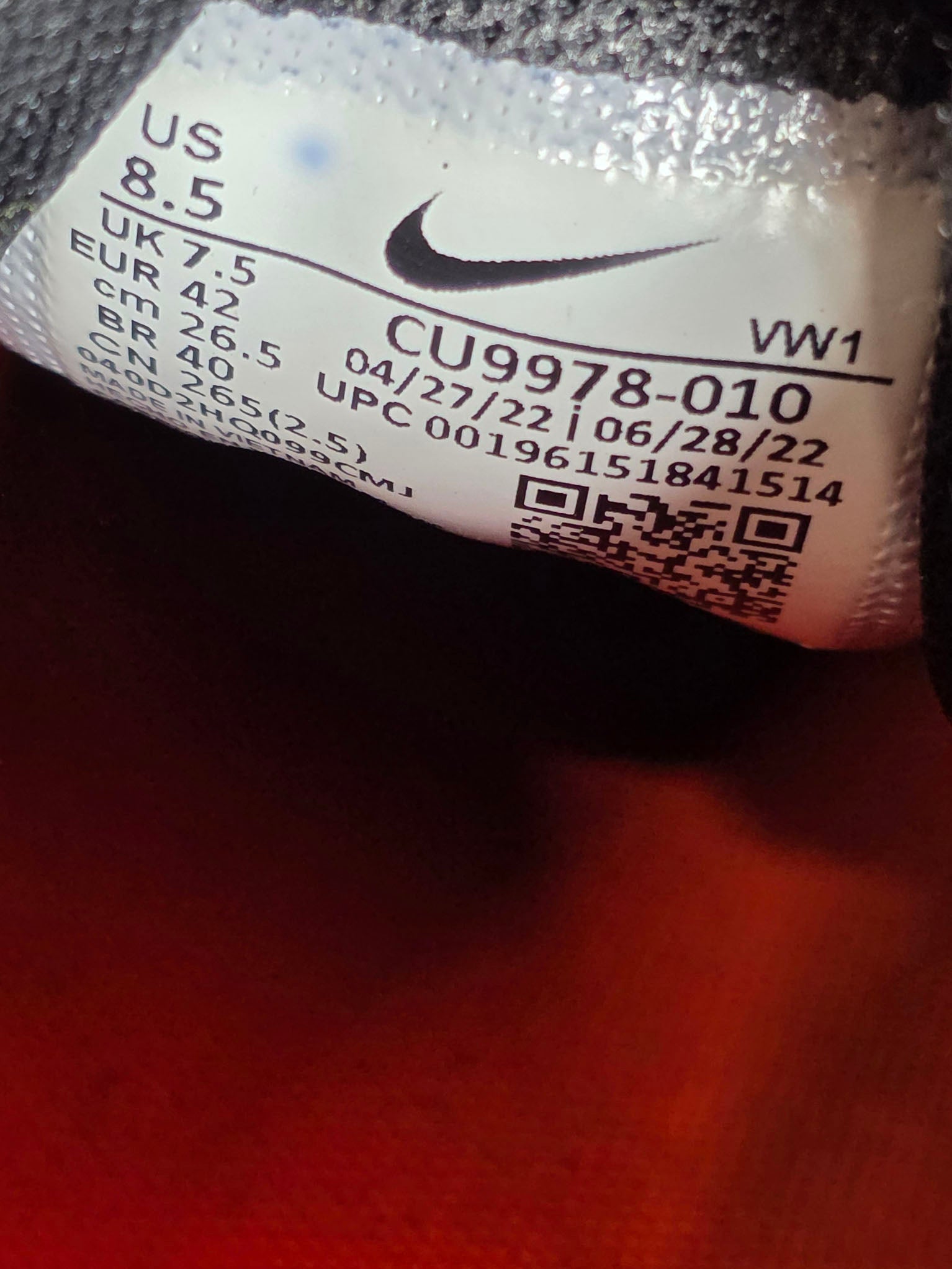 Nike Air Max 90 Golf Iron Grey Infrared 23 maat 42