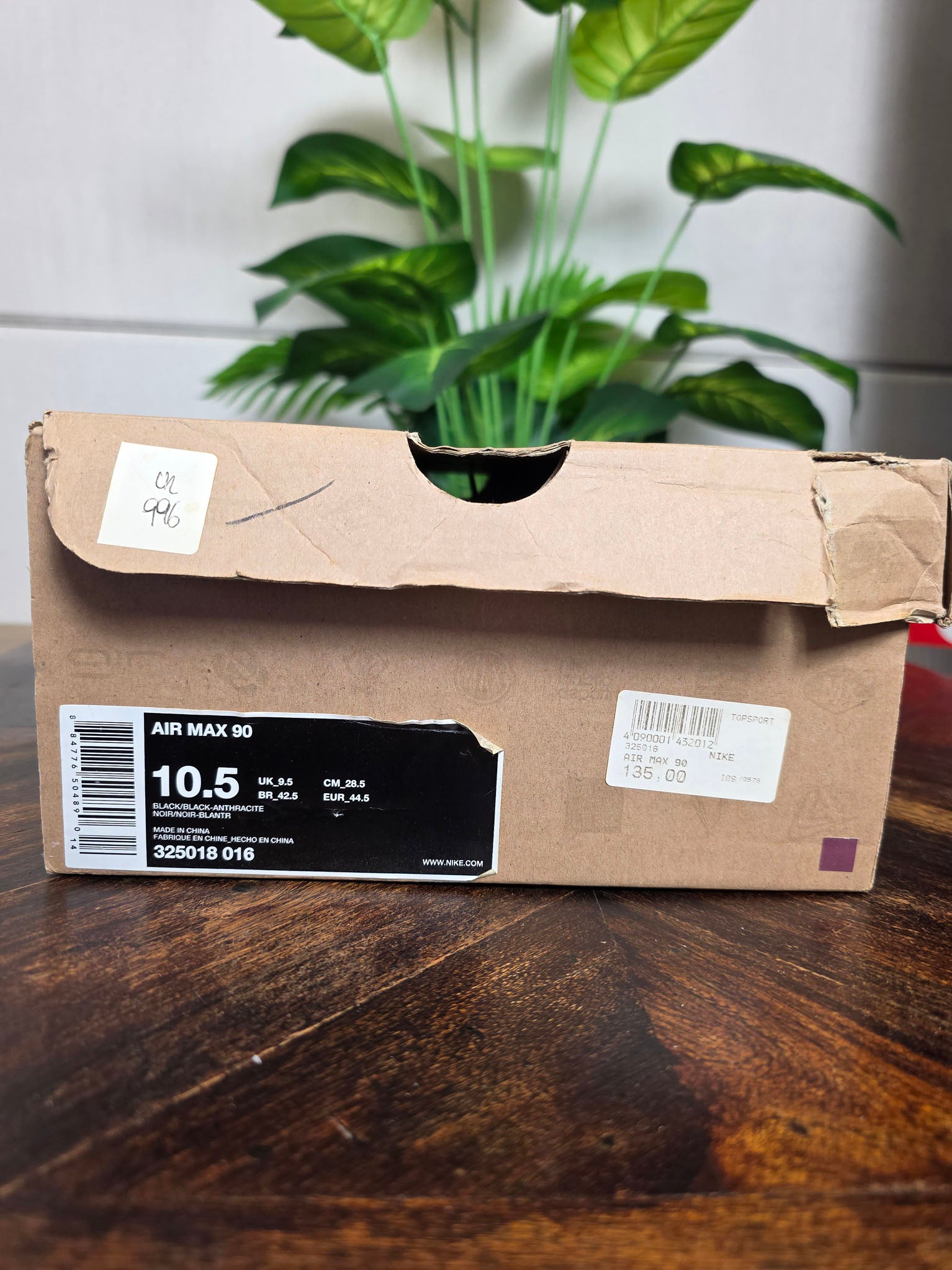 Nike Air Max 90 South Black maat 44,5