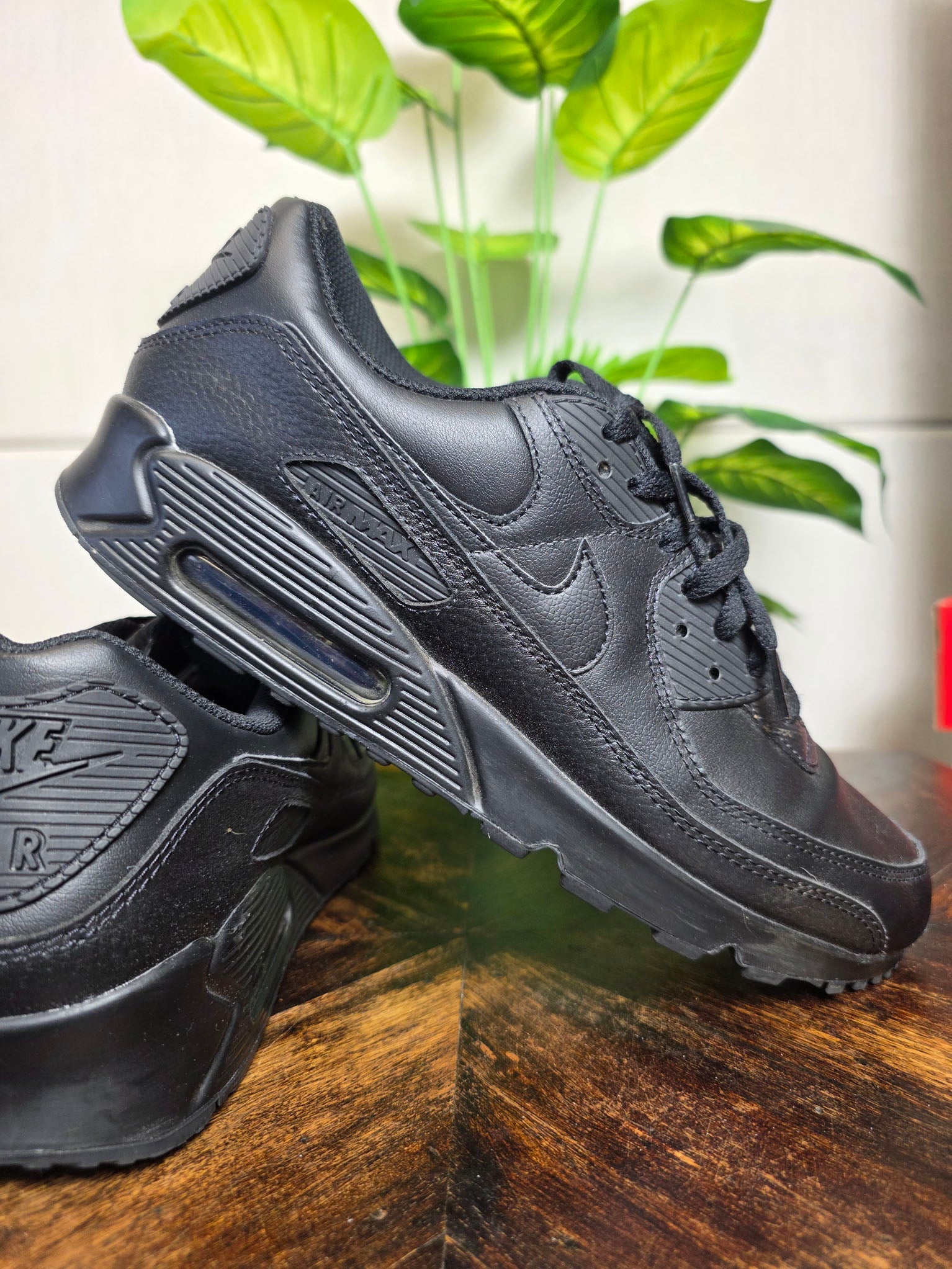 Nike Air Max 90 Triple Black LTR maat 47