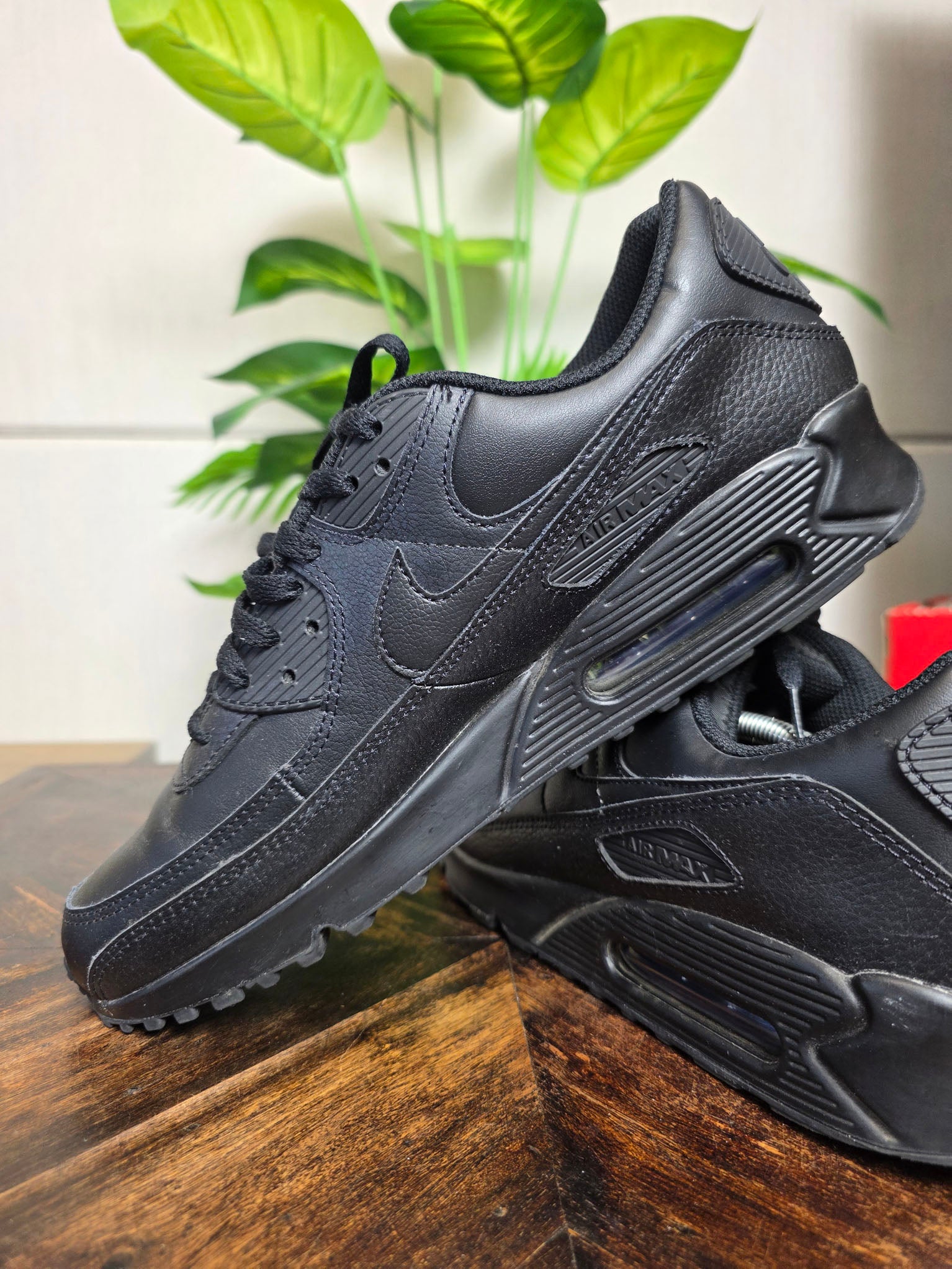 Nike Air Max 90 Triple Black LTR maat 47
