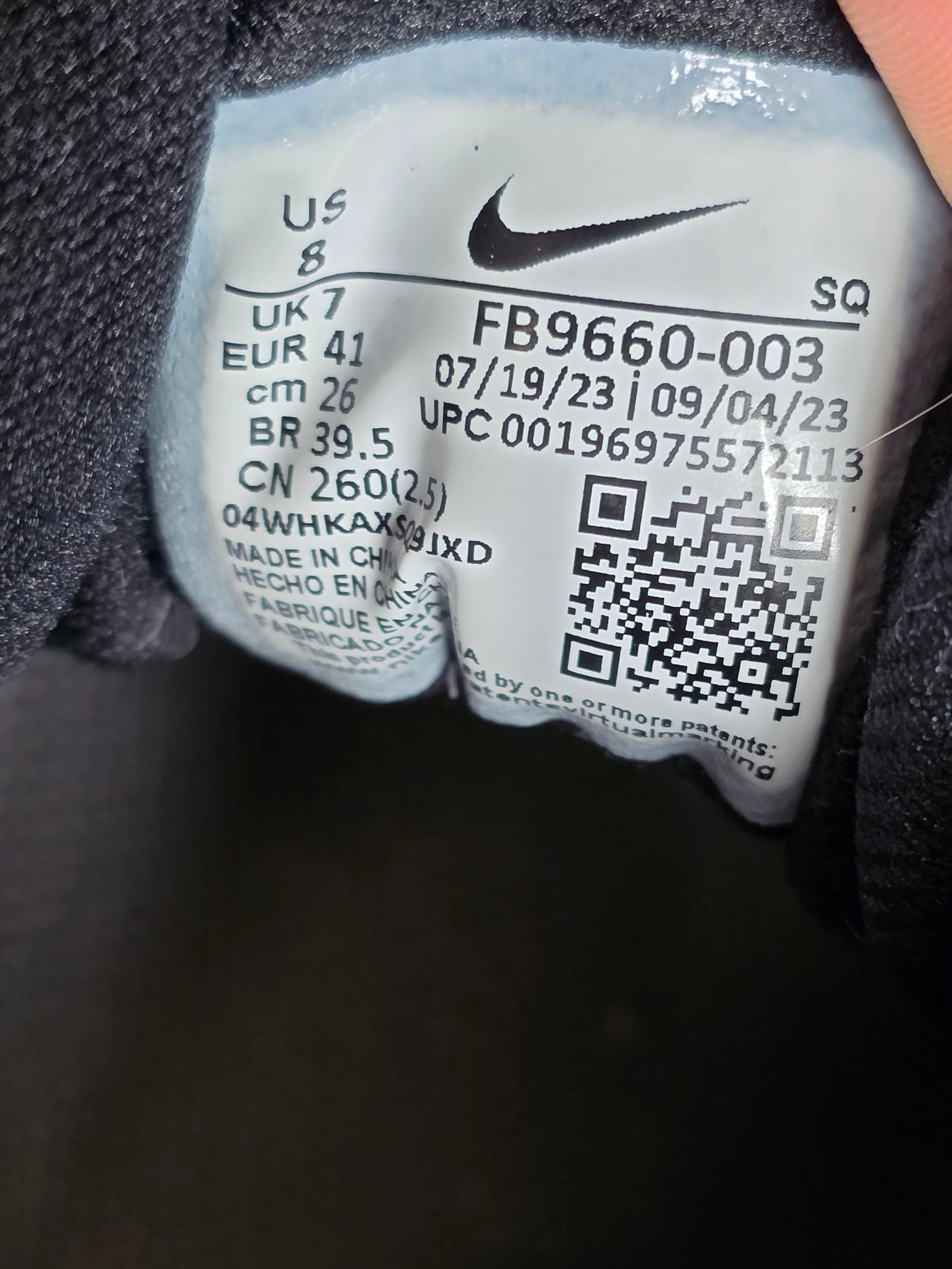 Nike Air Max 1 Dark Stucco maat 41