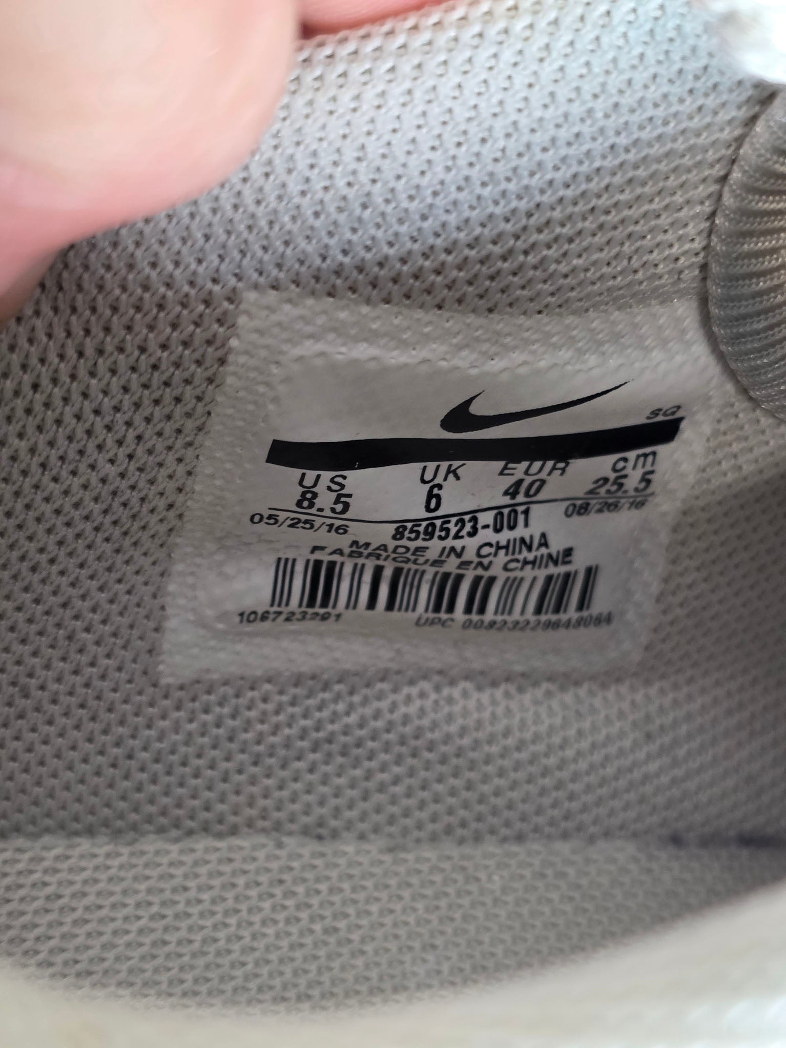 Nike Air Max 90 Ultra SE Light Bone White maat 40