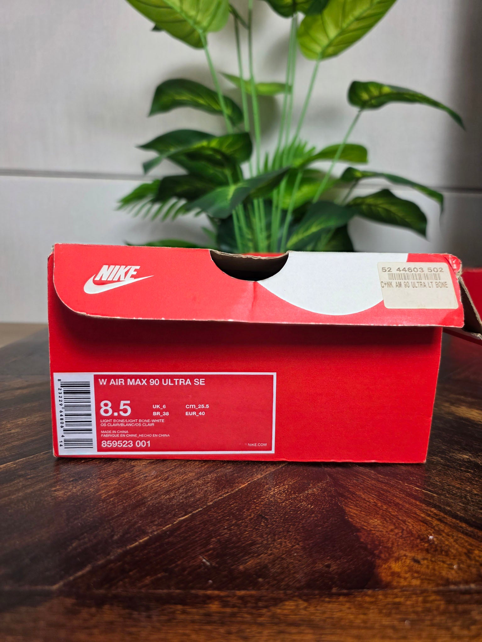 Nike Air Max 90 Ultra SE Light Bone White maat 40