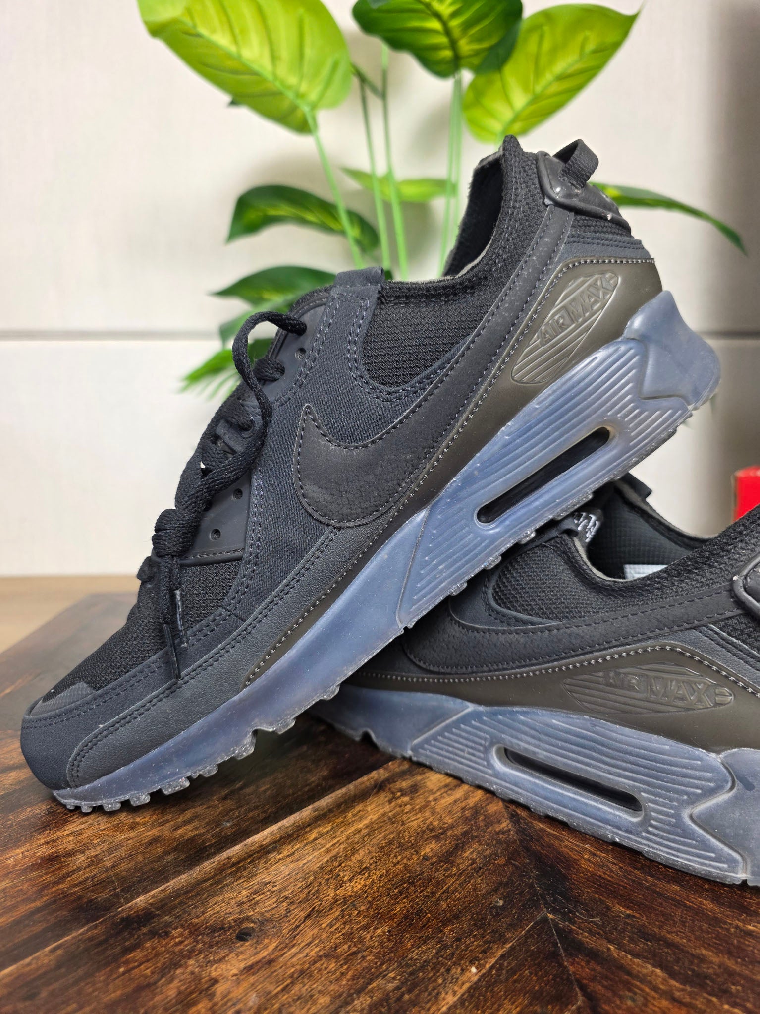 Nike Air Max 90 Terrascape Triple Black maat 49,5