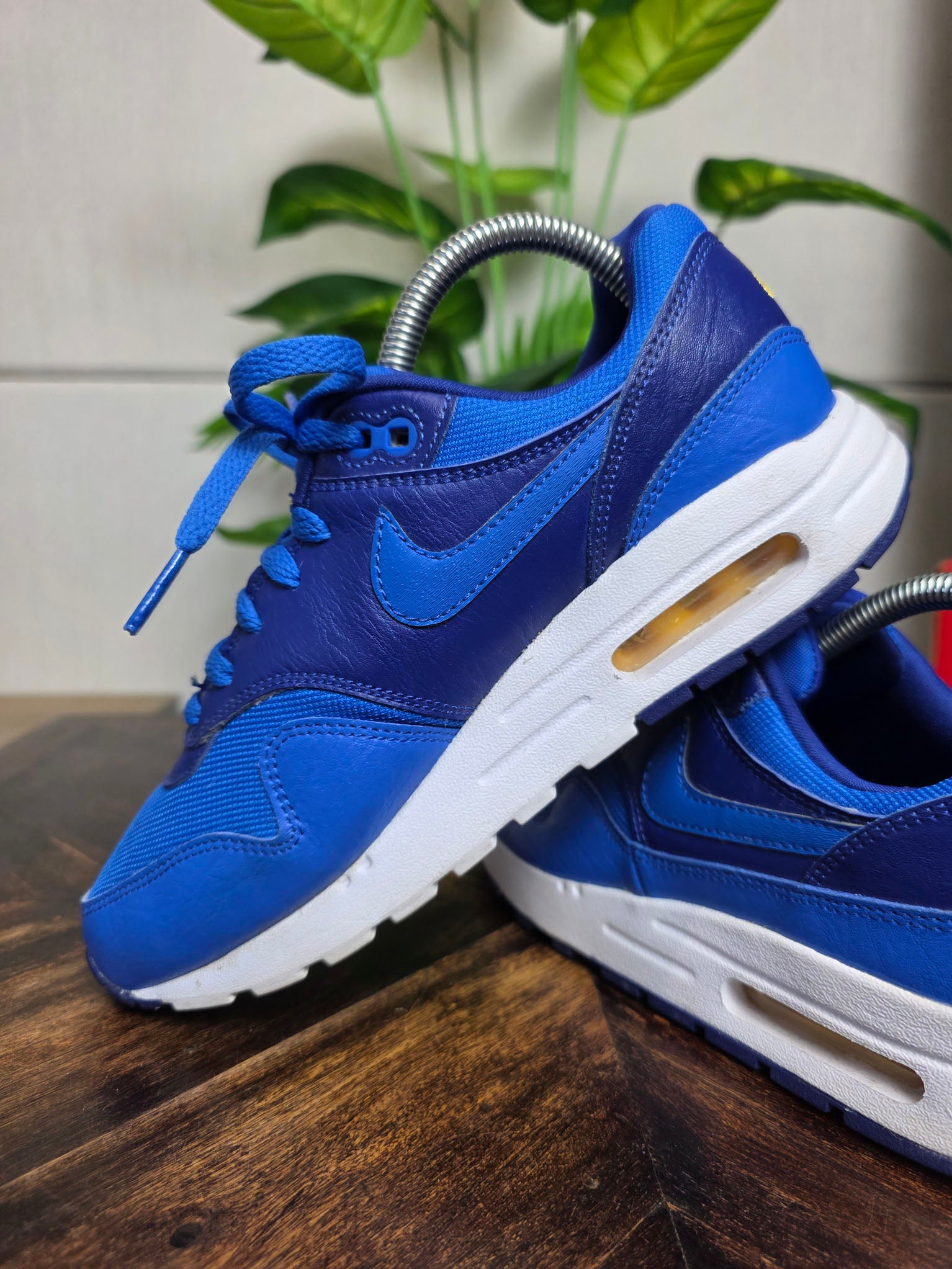 Nike Air Max 1 GS Hyper Cobalt Blue maat 38,5