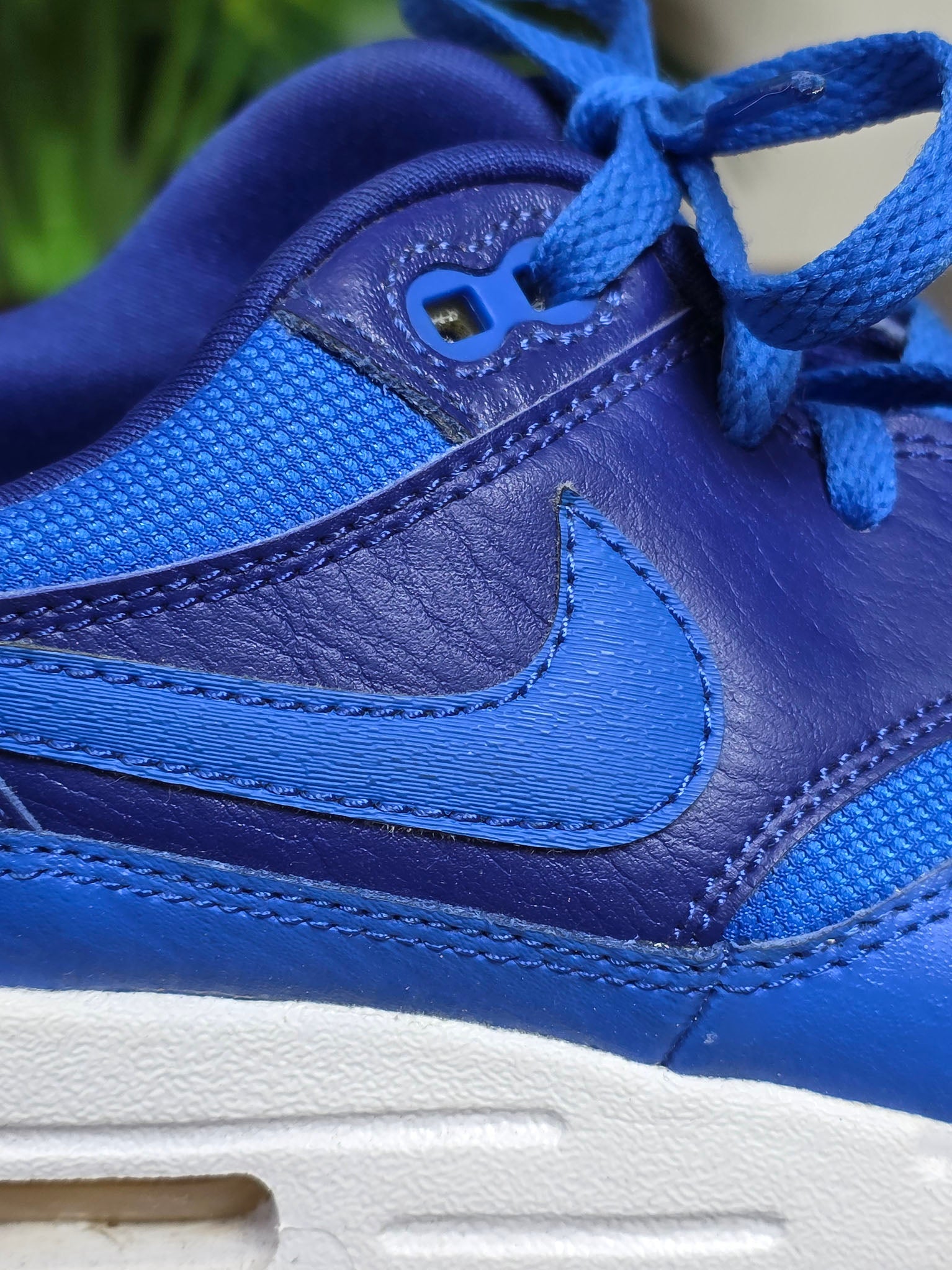 Nike Air Max 1 GS Hyper Cobalt Blue maat 38,5