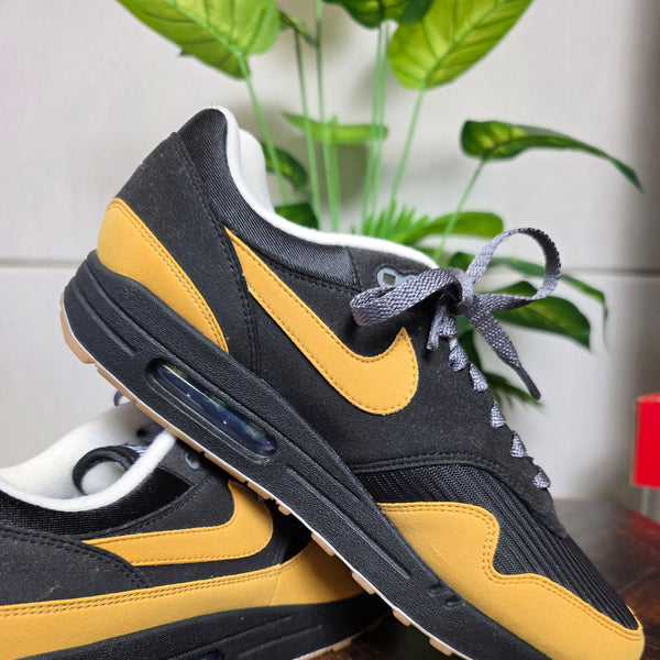 Nike Air Max 1 Black Yellow maat 45