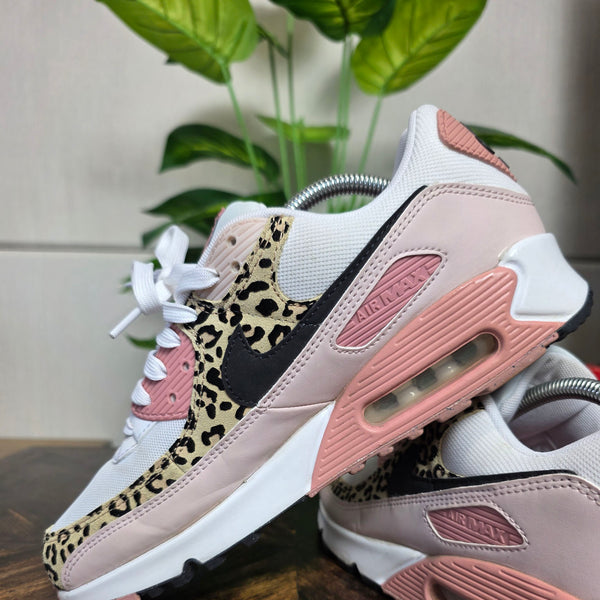 Nike Air Max 90 Leopard Rust Pink maat 42,5