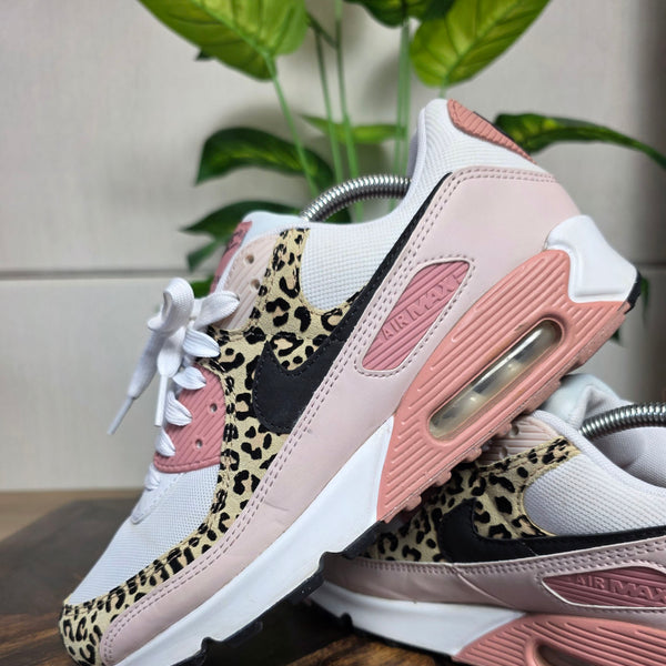 Nike Air Max 90 Leopard Rust Pink maat 42,5