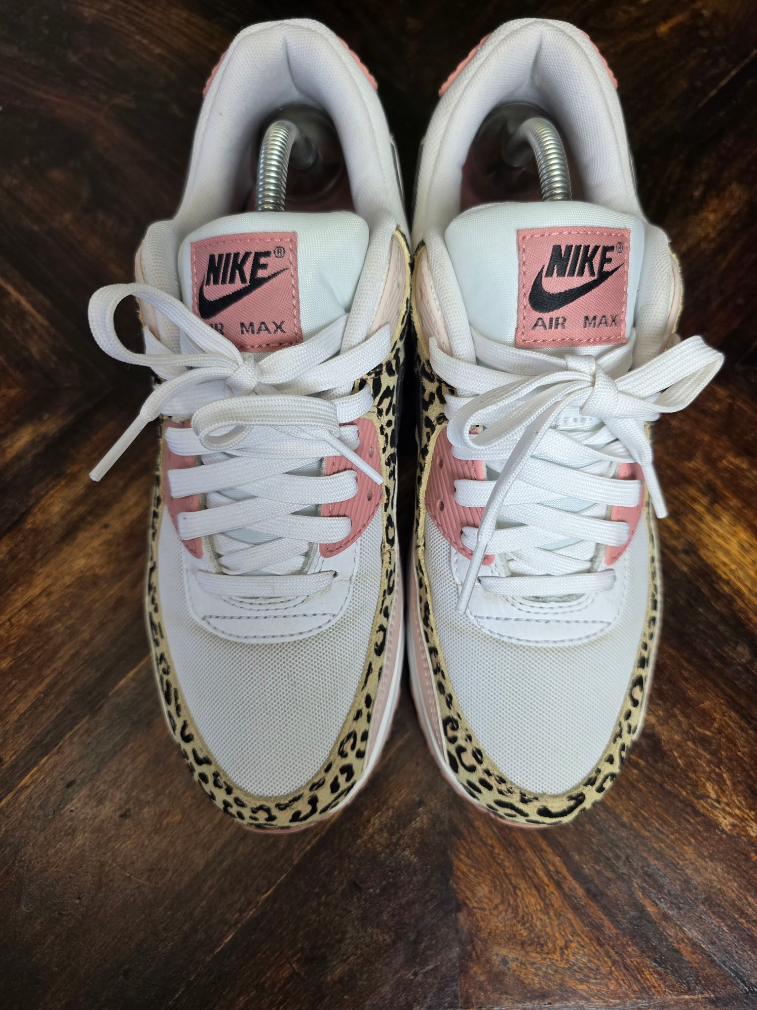 Nike Air Max 90 Leopard Rust Pink maat 42,5