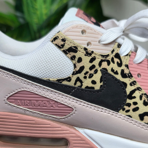 Nike Air Max 90 Leopard Rust Pink maat 42,5