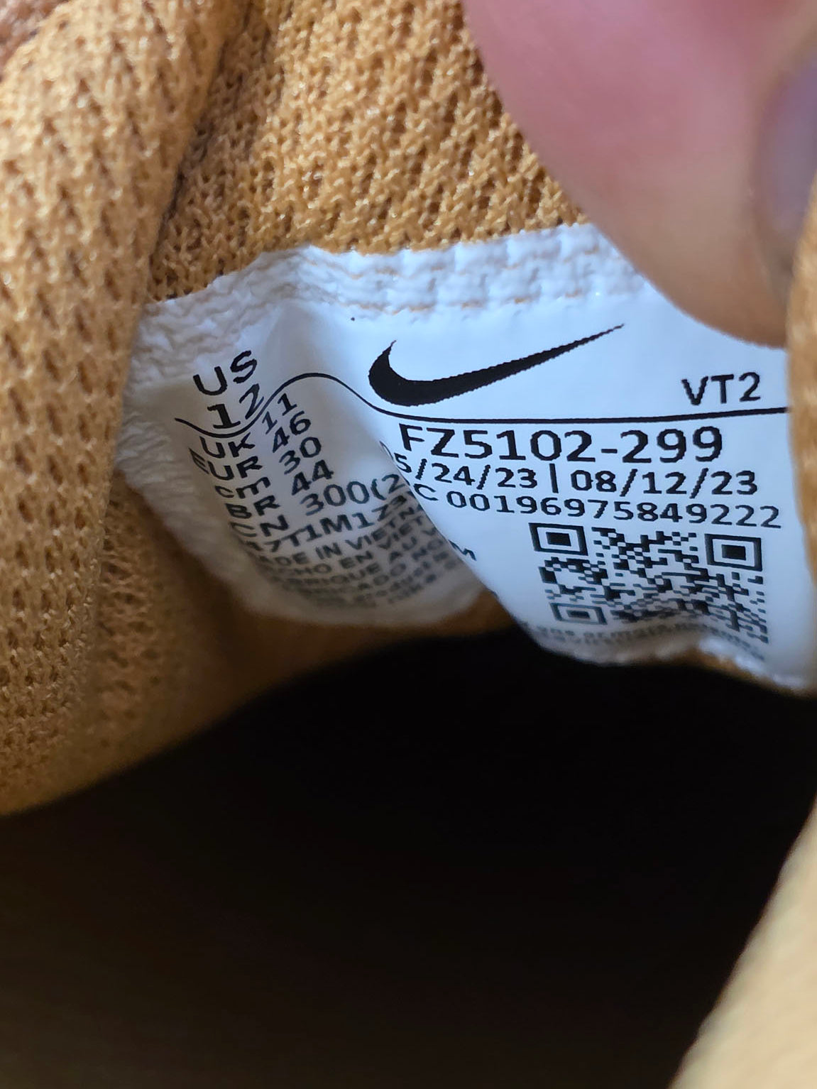 Nike Air Max 90 Wheat maat 46