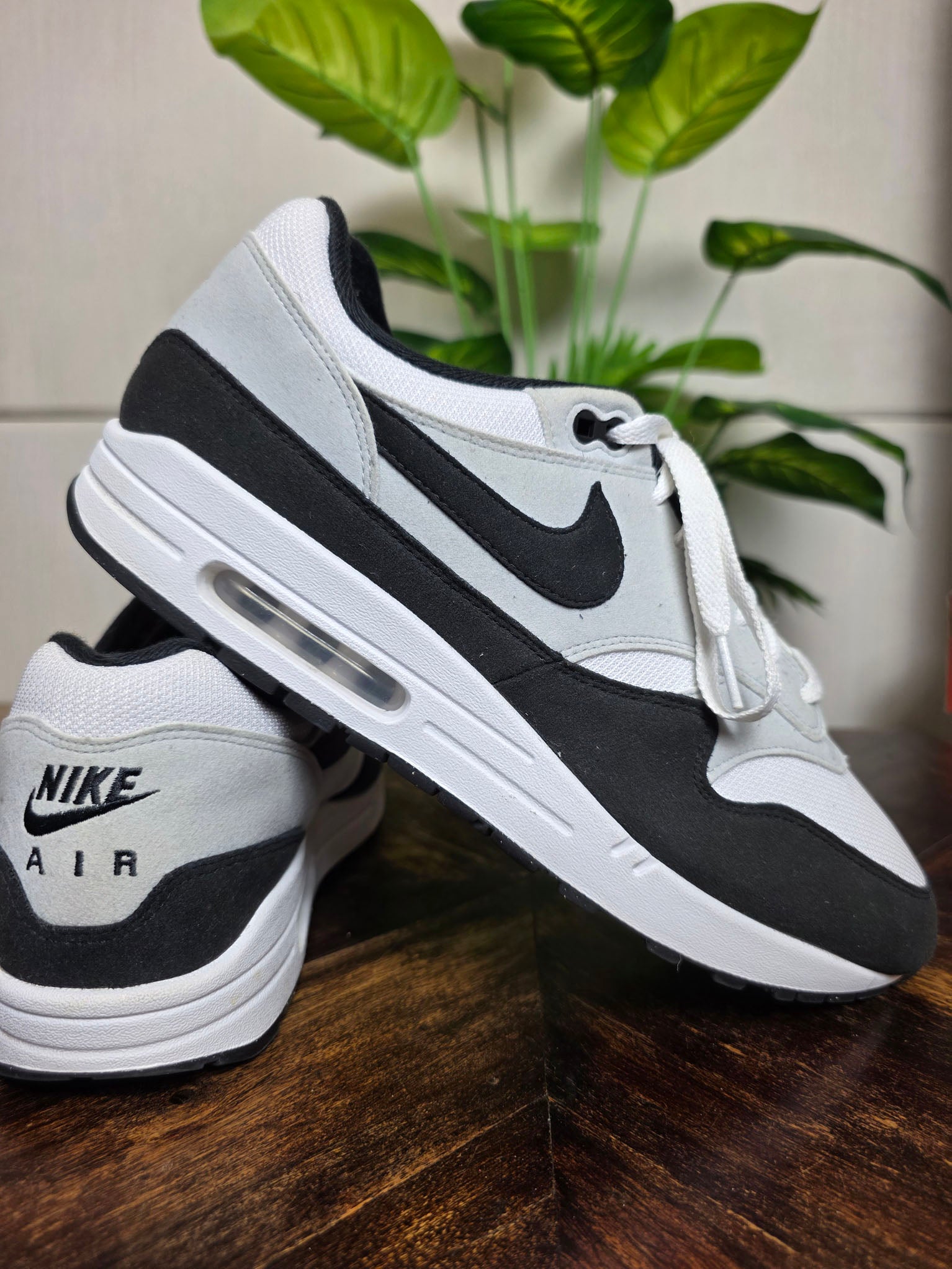 Nike Air Max 1 Black White maat 47
