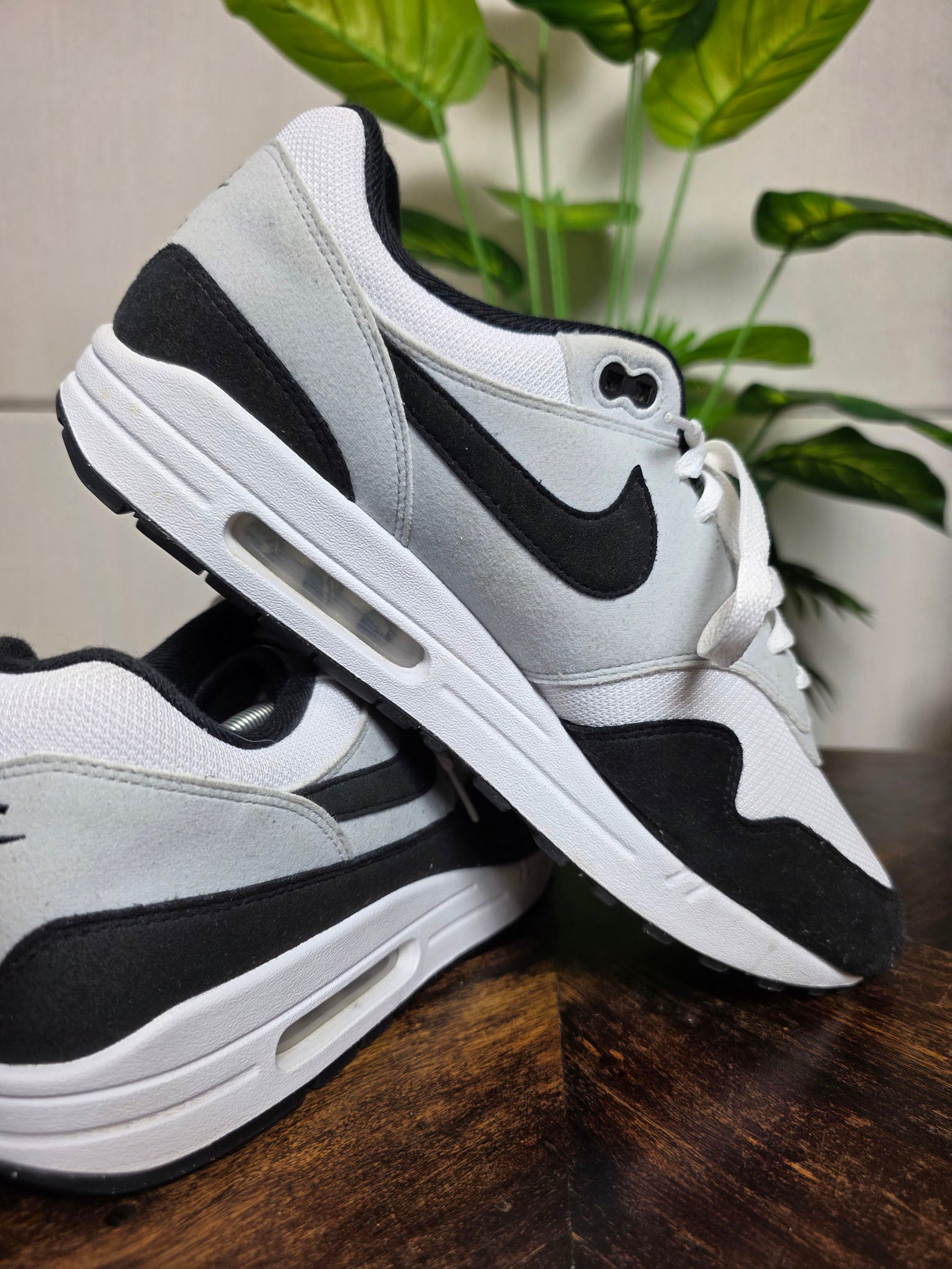 Nike Air Max 1 Black White maat 47