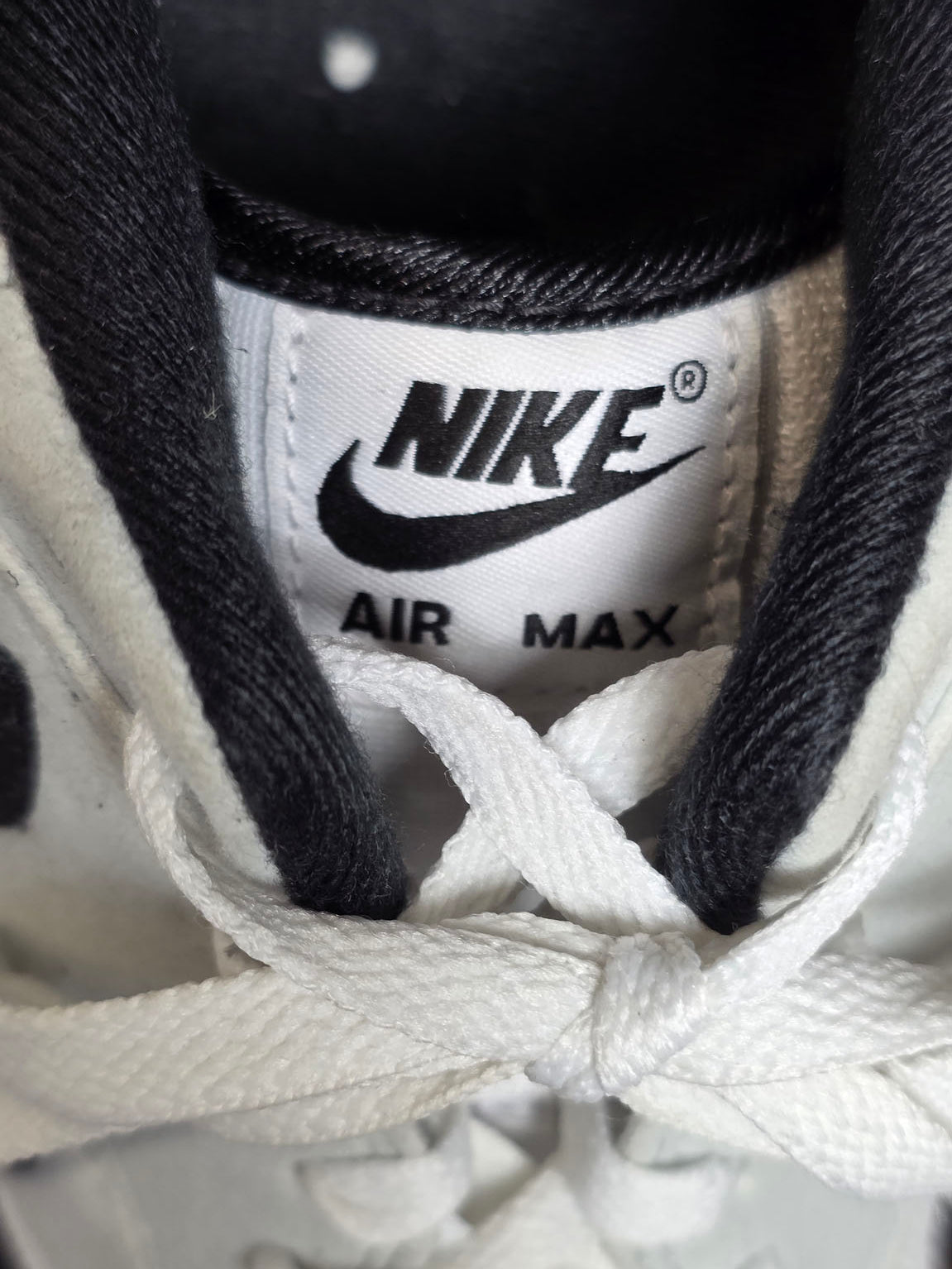 Nike Air Max 1 Black White maat 47