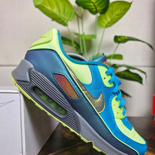 Nike Air Max 90 Blue Volt maat 45