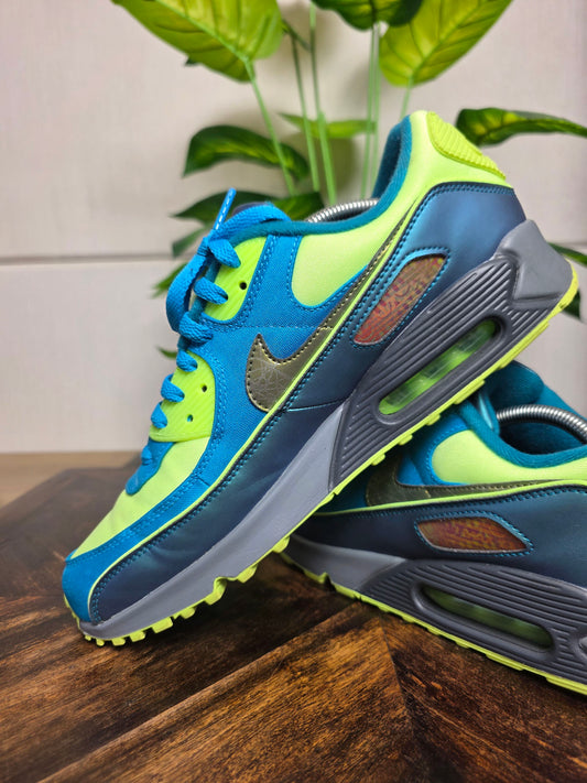 Nike Air Max 90 Blue Volt maat 45