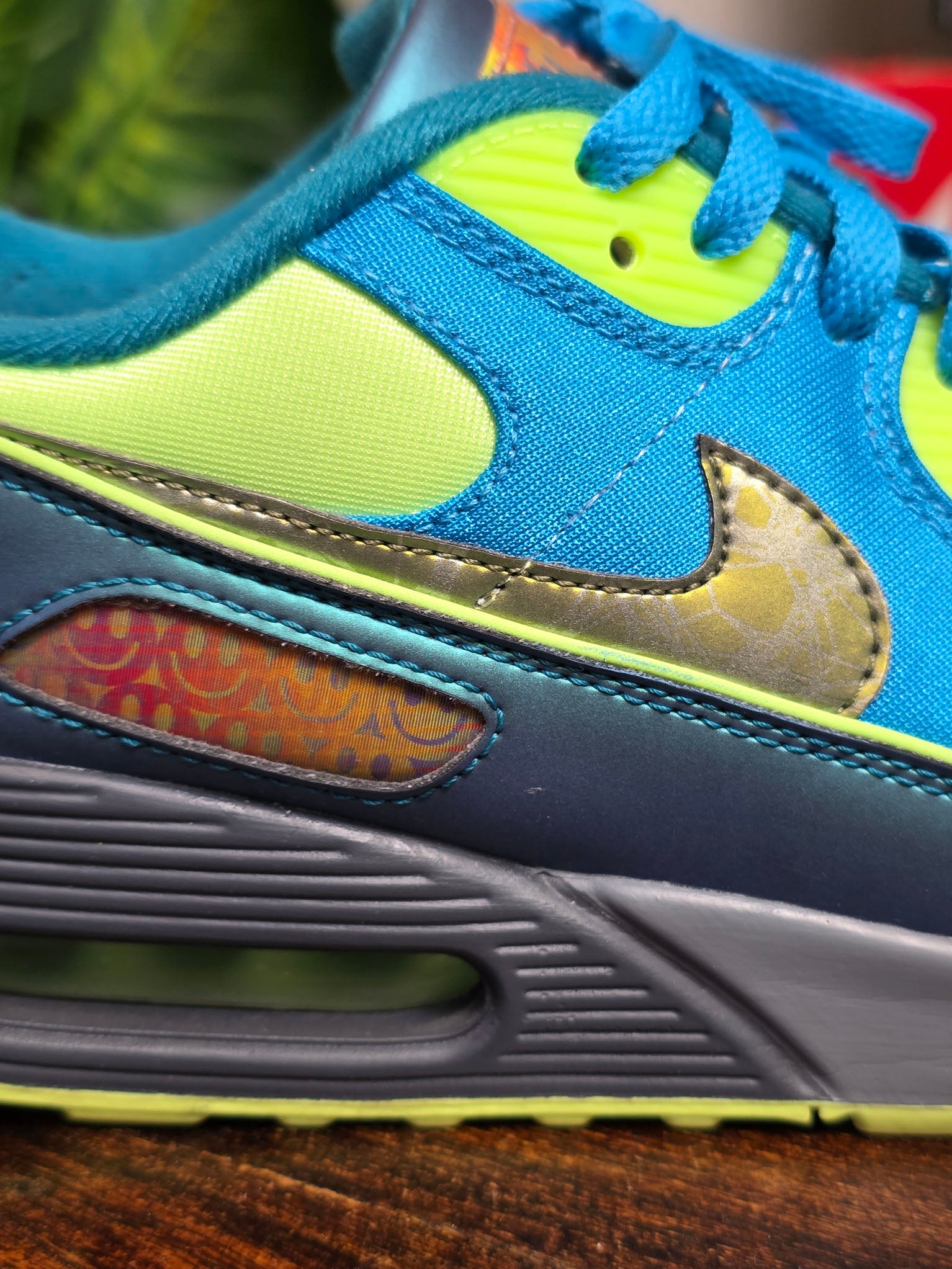 Nike Air Max 90 Blue Volt maat 45