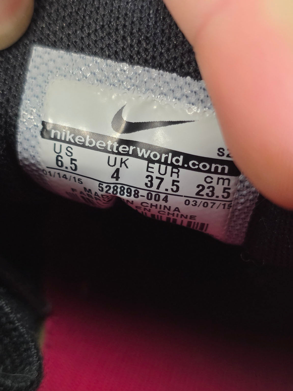 Nike Air Max 1 Aloha Black maat 37,5