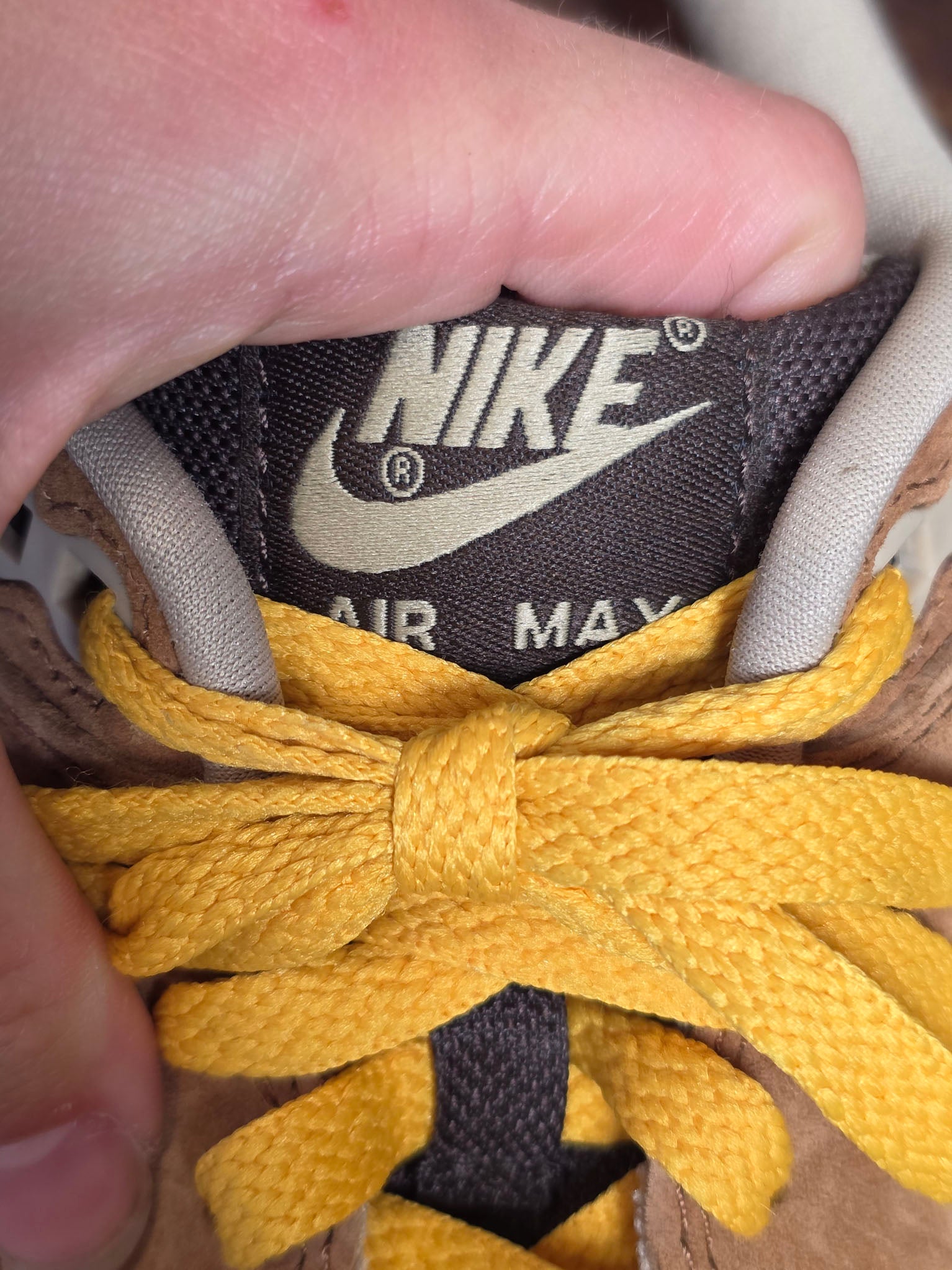 Nike Air Max 1 PRM Duck Pecan maat 38,5