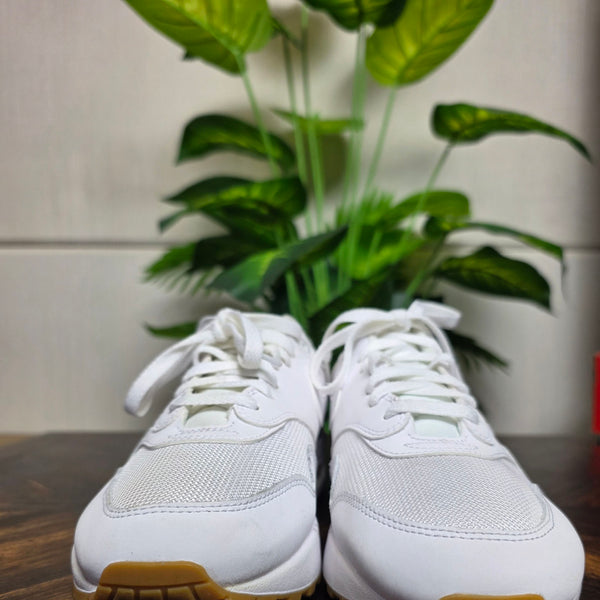 Nike Air Max 1 White Gum Sole maat 42,5