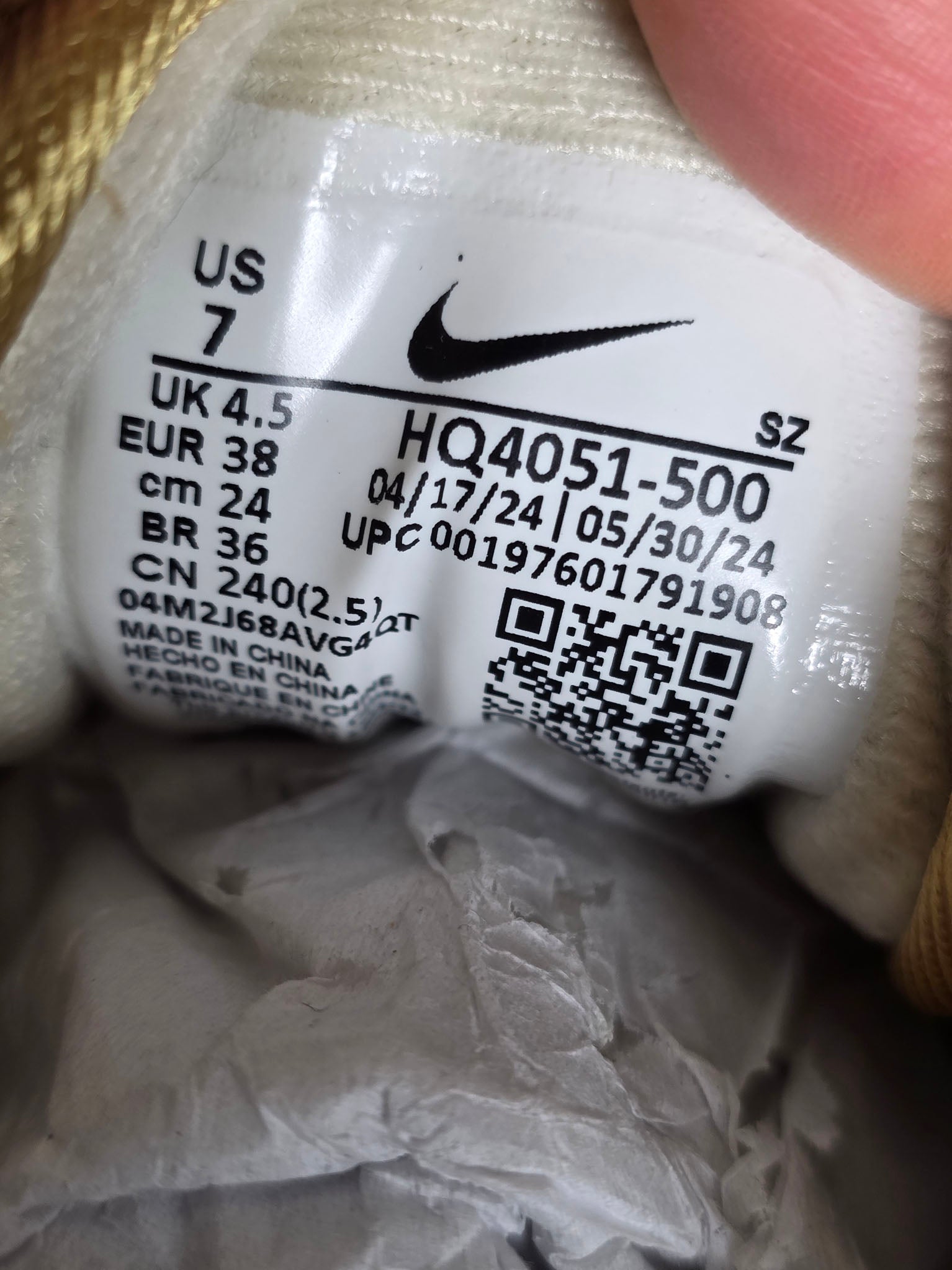 Nike Air Max 1 '87 Wmns "Hydrangeas" maat 38