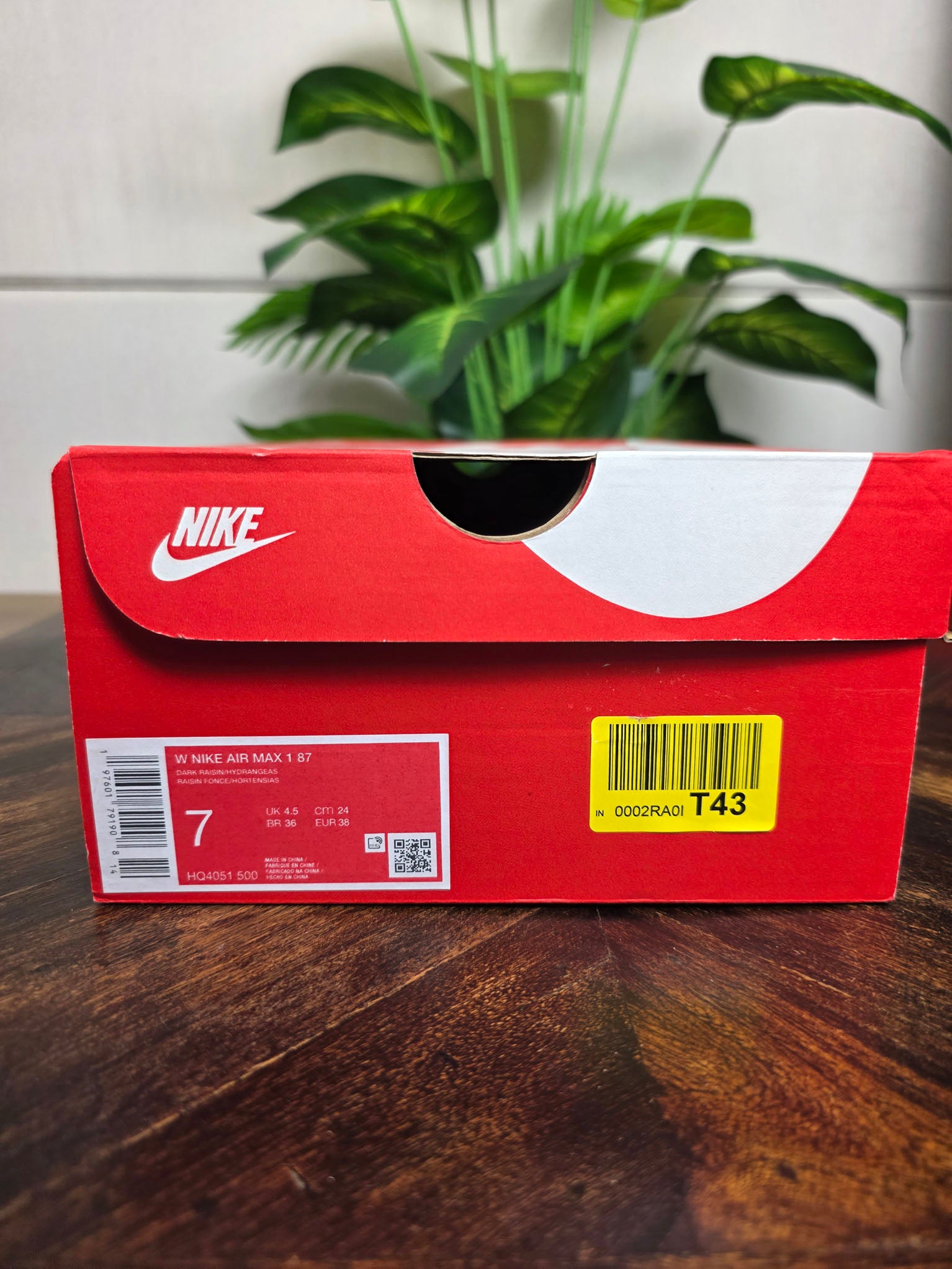 Nike Air Max 1 '87 Wmns "Hydrangeas" maat 38