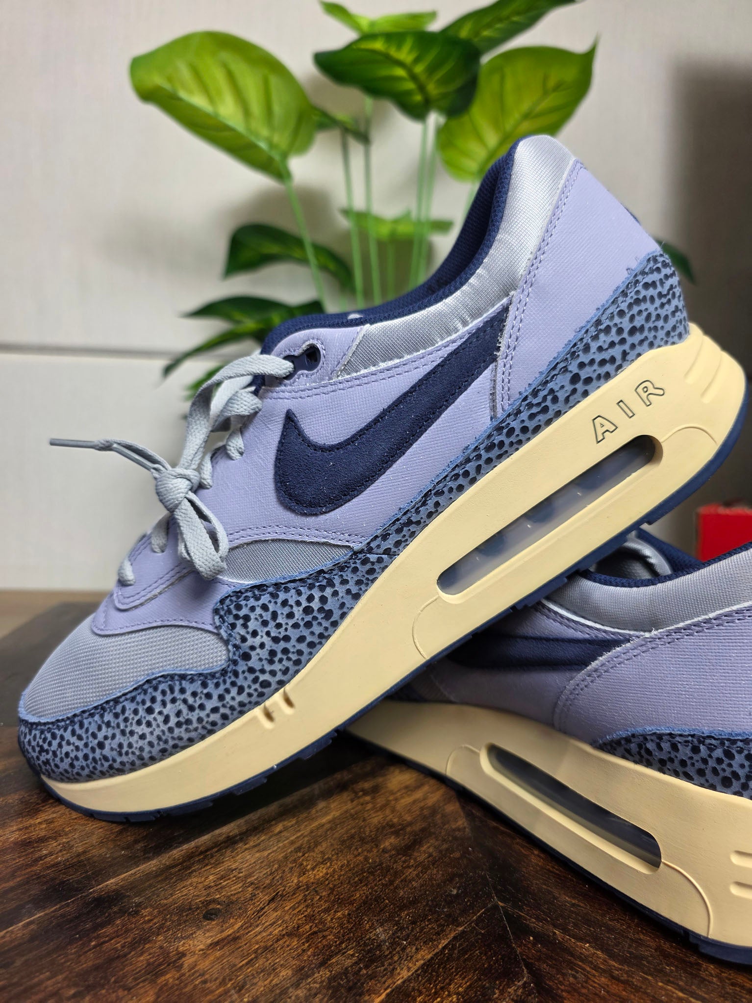 Nike Air Max 1 '86 OG Big Bubble Lost Sketch Blue Safari maat 49,5
