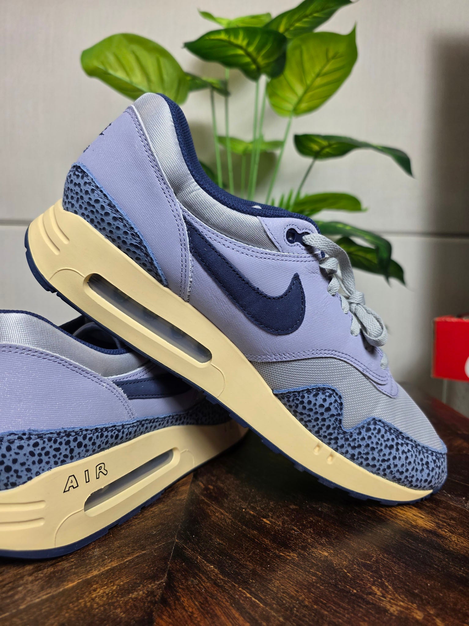 Nike Air Max 1 '86 OG Big Bubble Lost Sketch Blue Safari maat 49,5