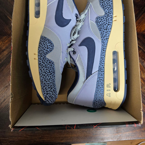 Nike Air Max 1 '86 OG Big Bubble Lost Sketch Blue Safari maat 49,5