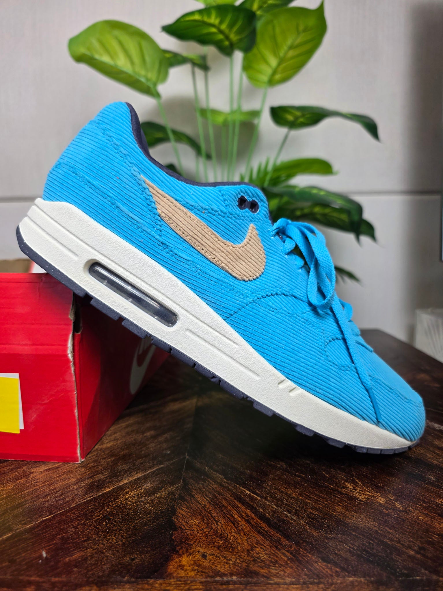 Nike Air Max 1 PRM Blue Corduroy maat 48,5