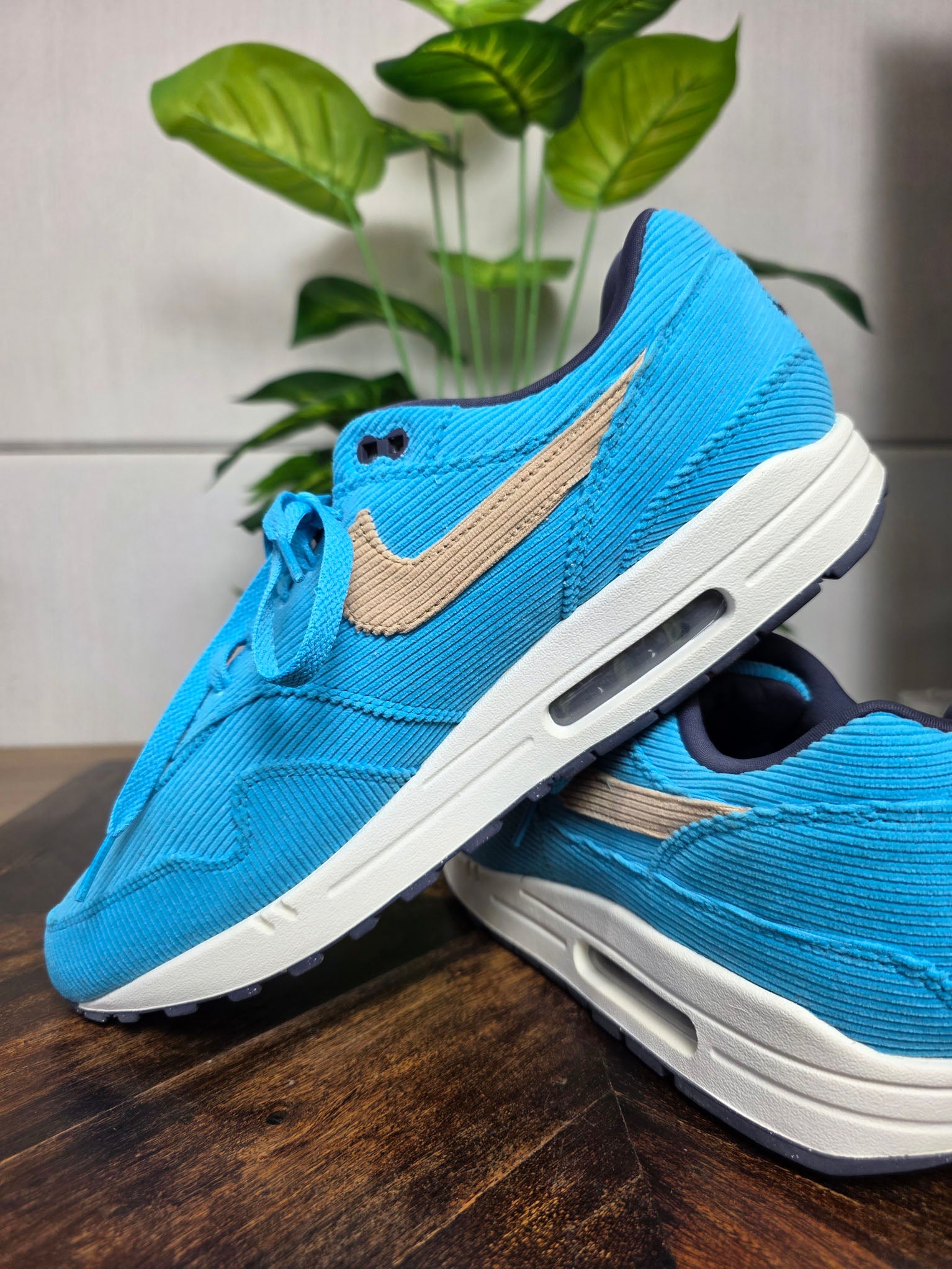 Nike Air Max 1 PRM Blue Corduroy maat 48,5