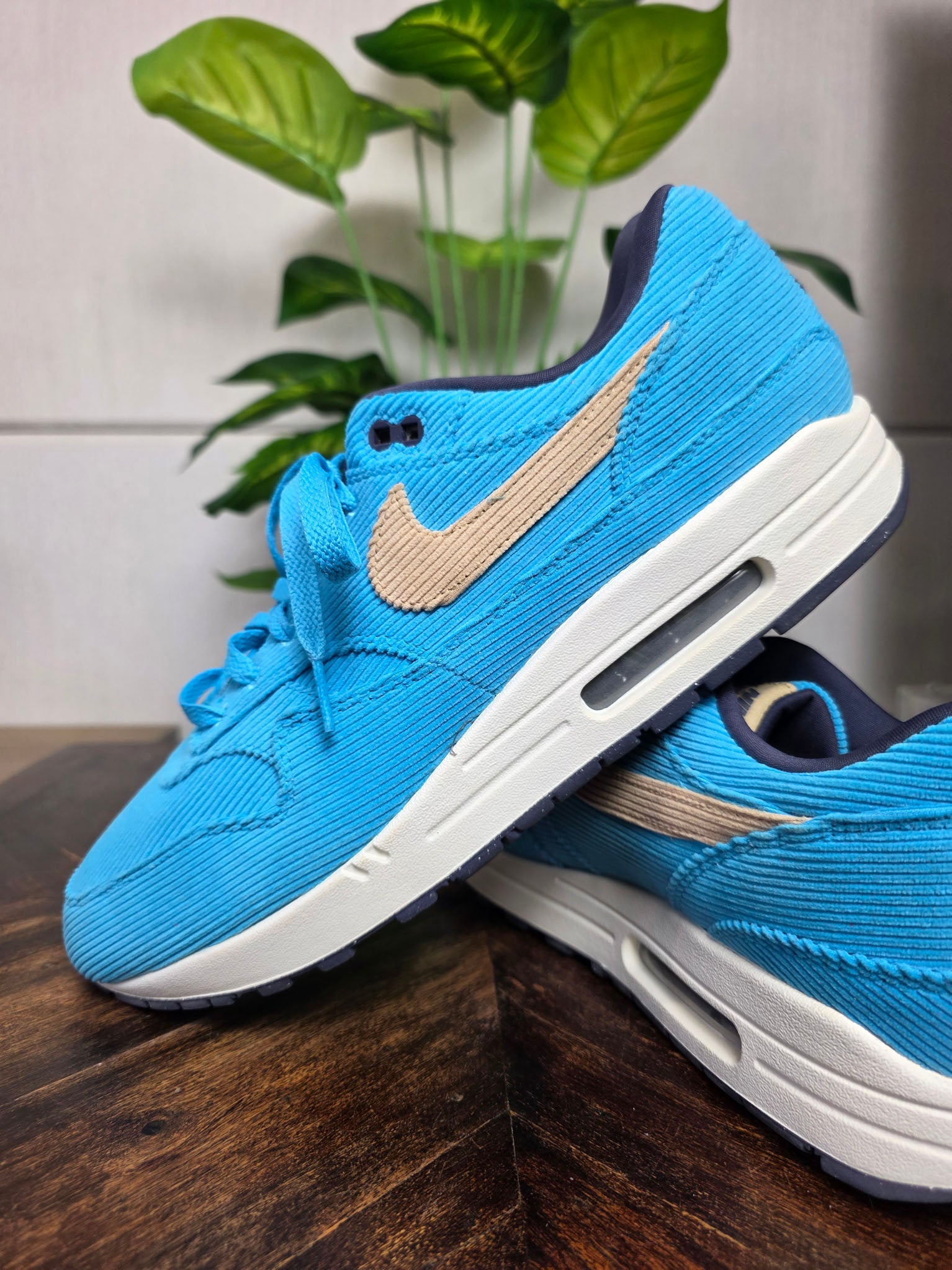 Nike Air Max 1 PRM Blue Corduroy maat 48,5