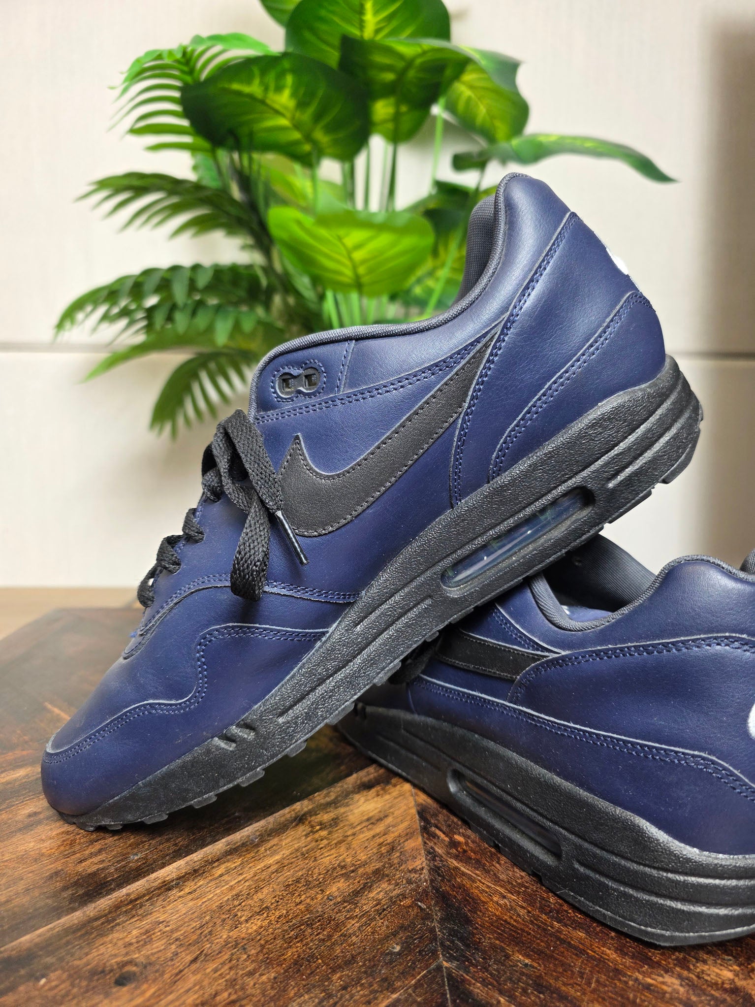 Nike Air Max 1 Blue Black maat 47