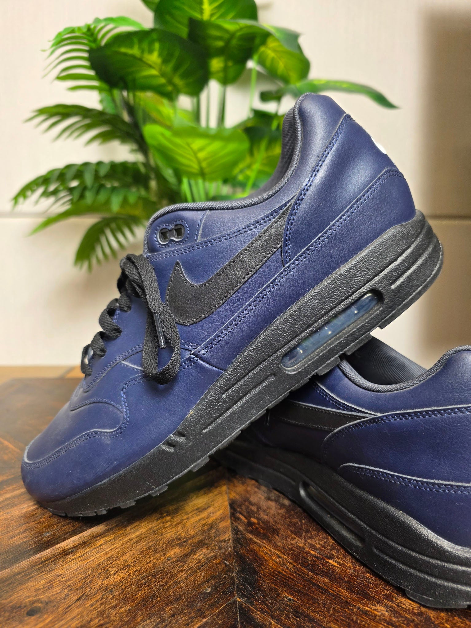 Nike Air Max 1 Blue Black maat 47