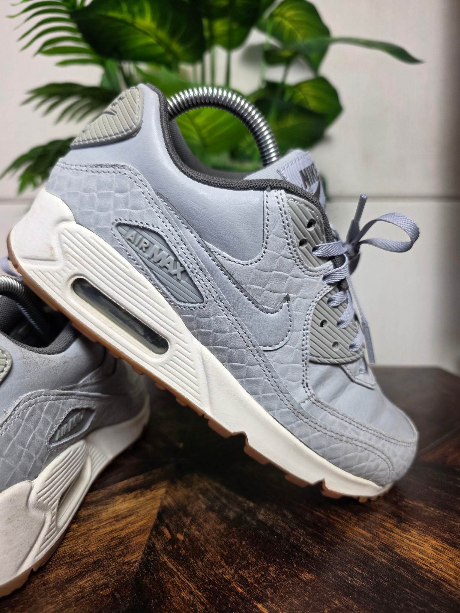 Nike Air Max 90 Premium Wolf Grey maat 38,5