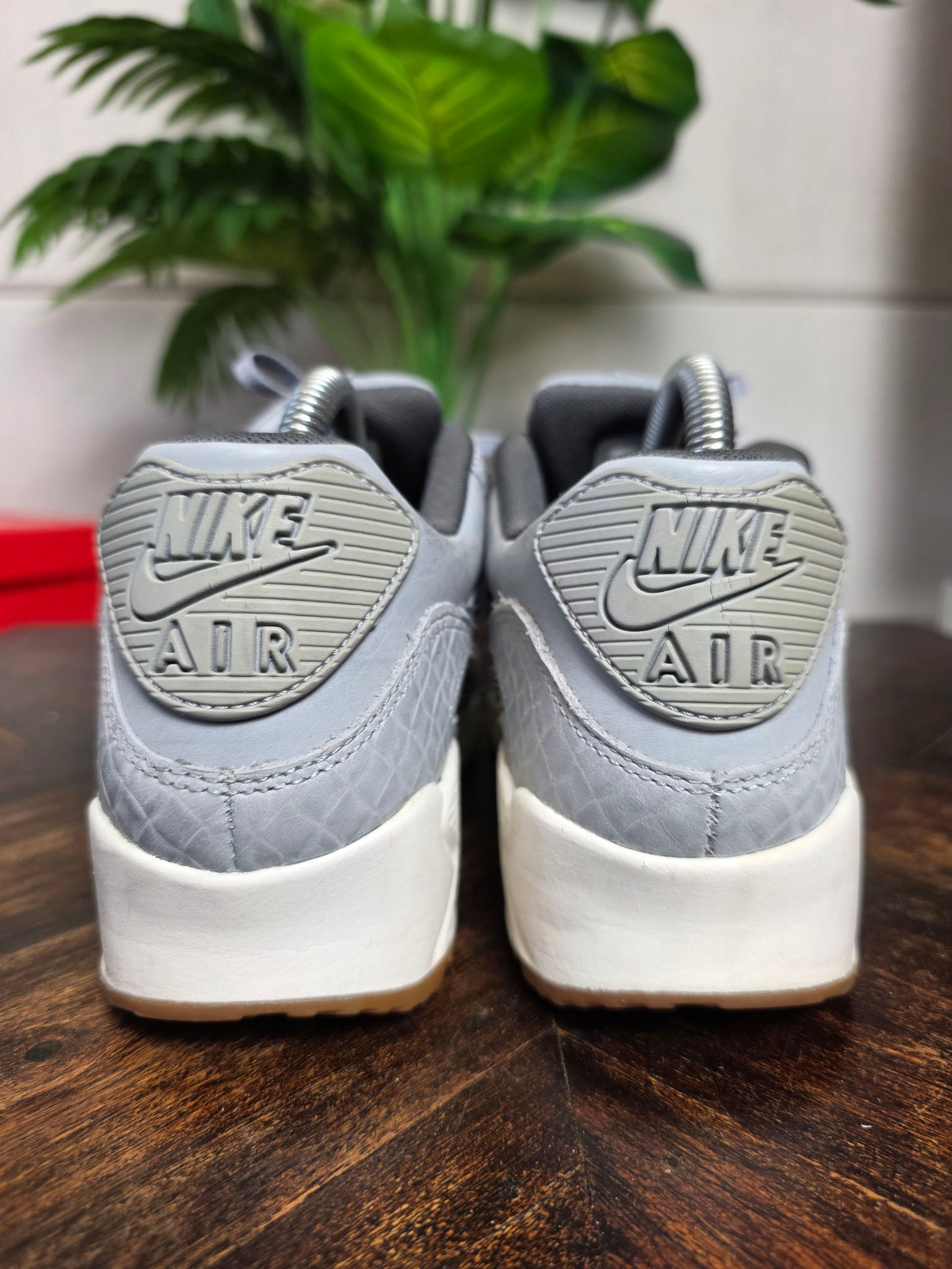Nike Air Max 90 Premium Wolf Grey maat 38,5