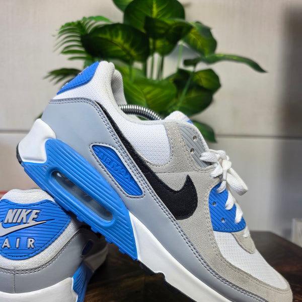 Nike Air Max 90 Pure Platinum Photo Blue maat 45