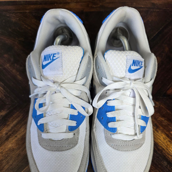 Nike Air Max 90 Pure Platinum Photo Blue maat 45