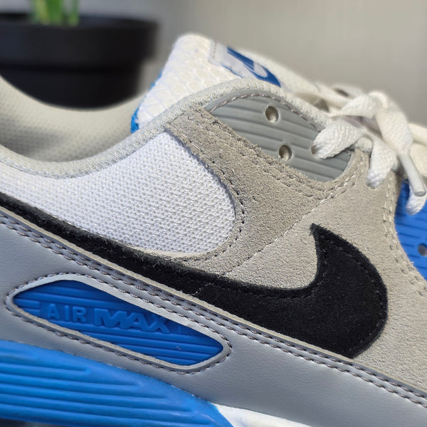 Nike Air Max 90 Pure Platinum Photo Blue maat 45
