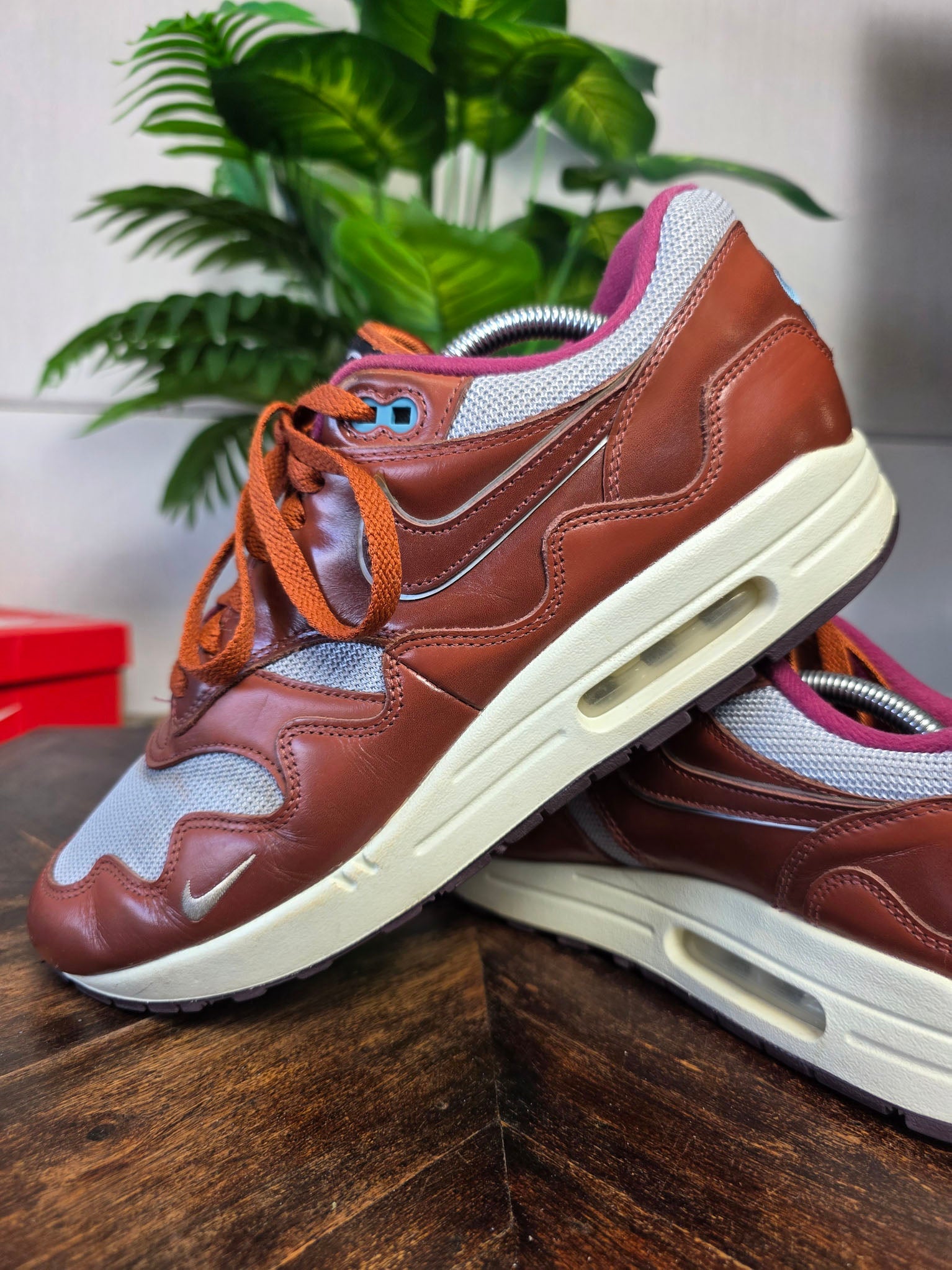 Nike Air Max 1 Patta The Next Wave Dark Russett maat 45