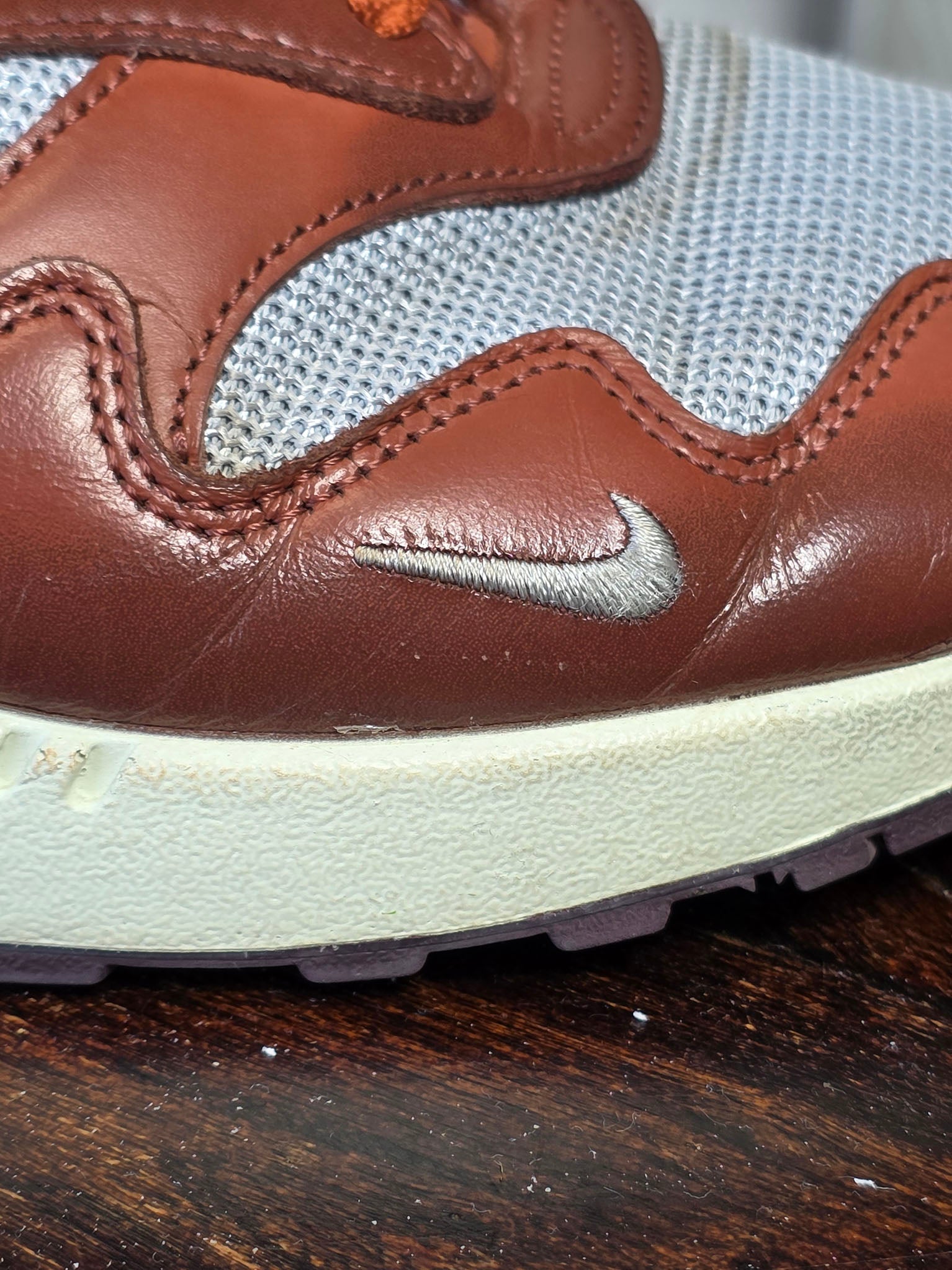 Nike Air Max 1 Patta The Next Wave Dark Russett maat 45