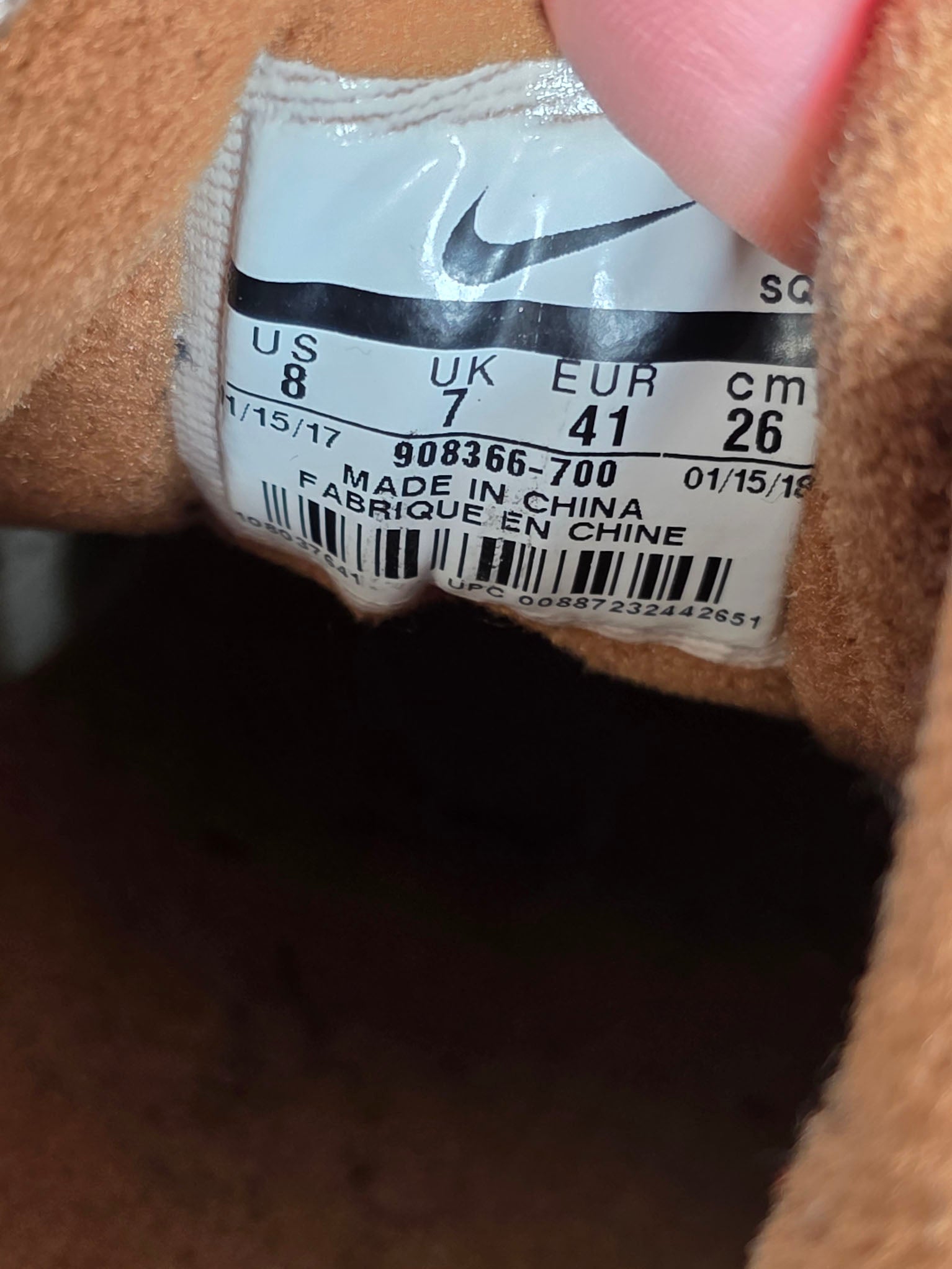 Nike Air Max 1 PRM Retro Curry maat 41