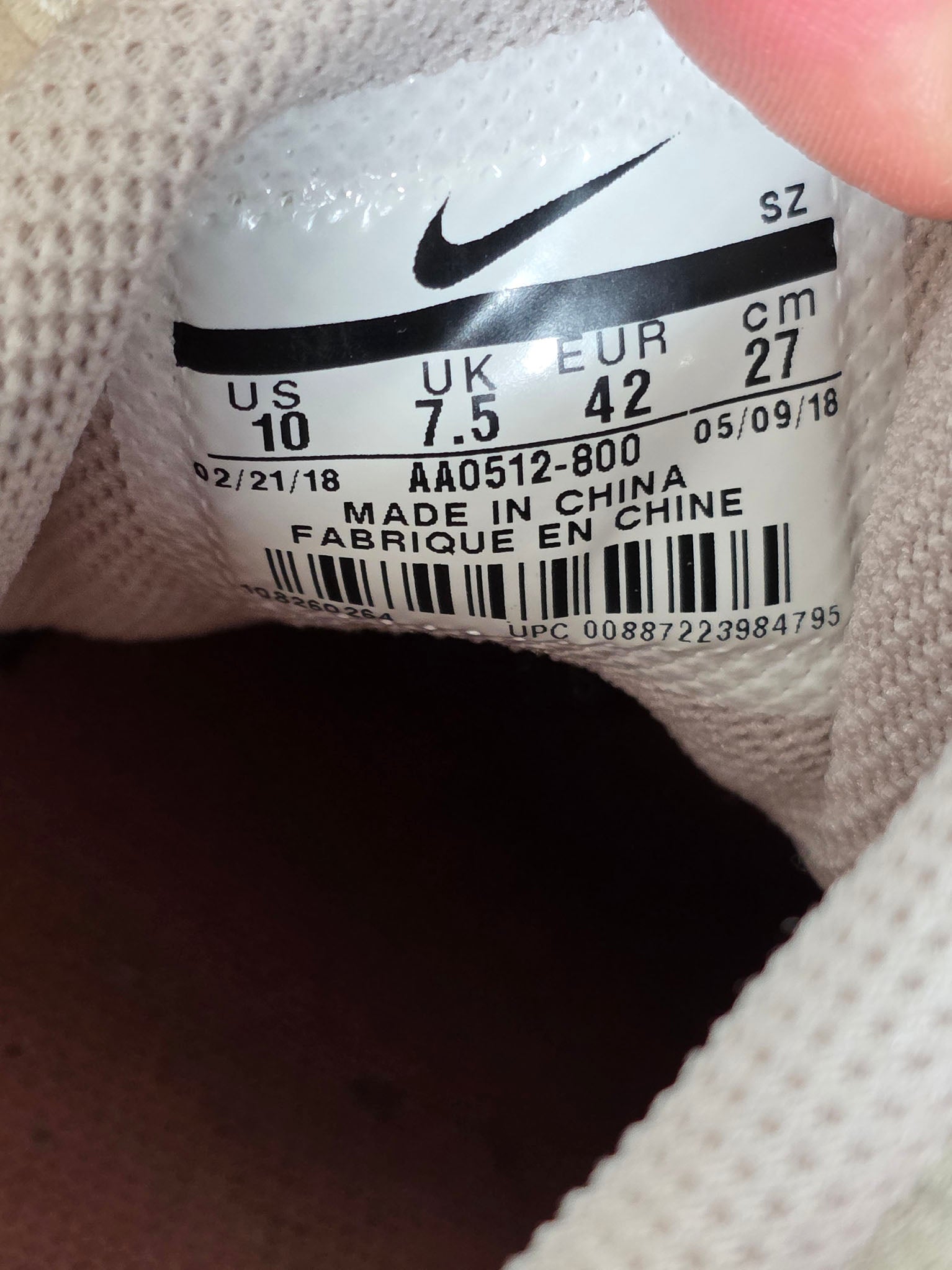 Nike Air Max 1 Jewel Guava Ice maat 42