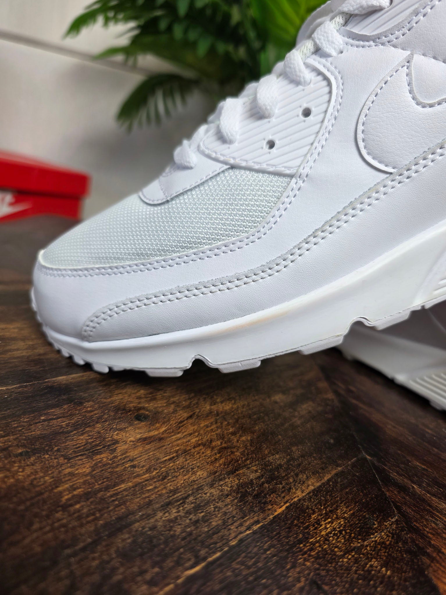 Nike Air Max 90 Triple White maat 49,5