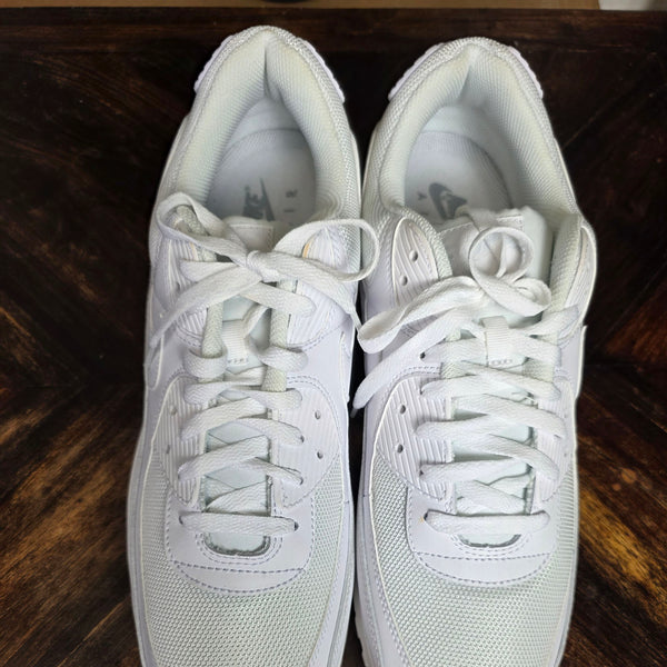 Nike Air Max 90 Triple White maat 49,5