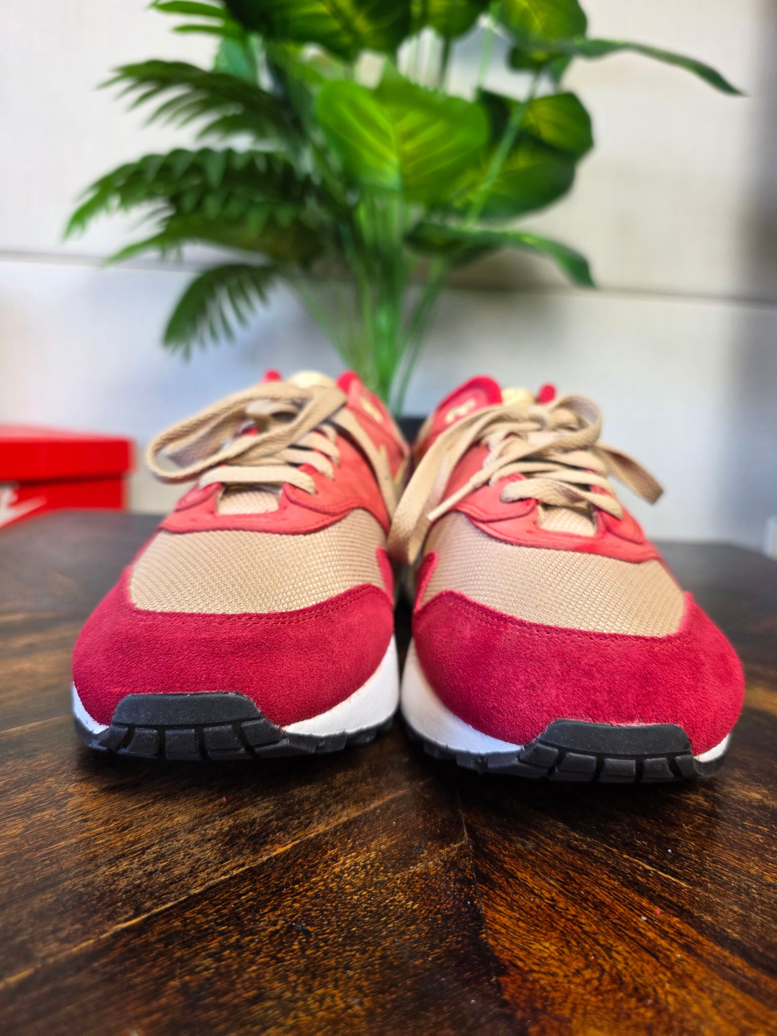 Nike Air Max 1 Premium Retro Red Curry maat 43