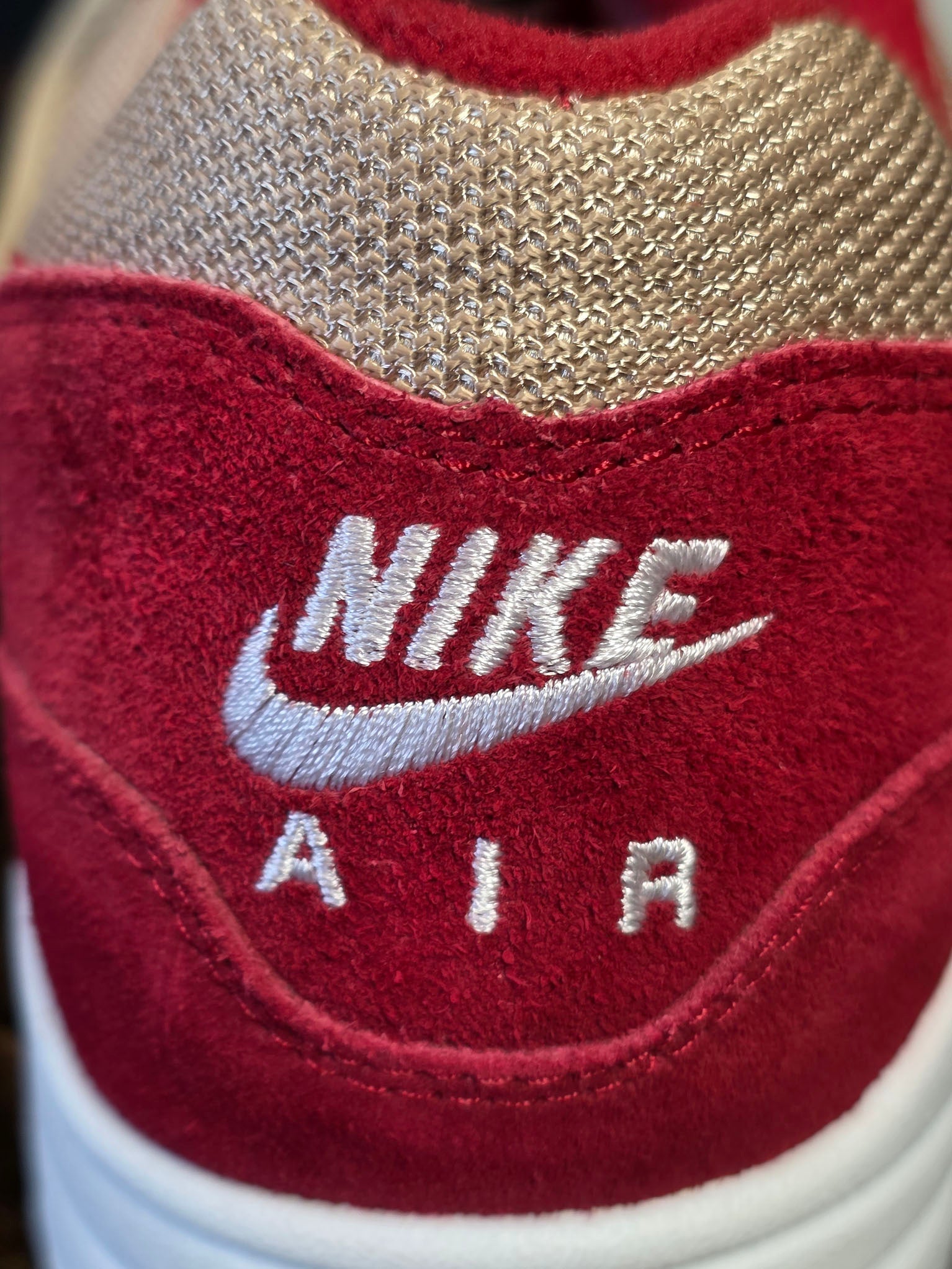 Nike Air Max 1 Premium Retro Red Curry maat 43